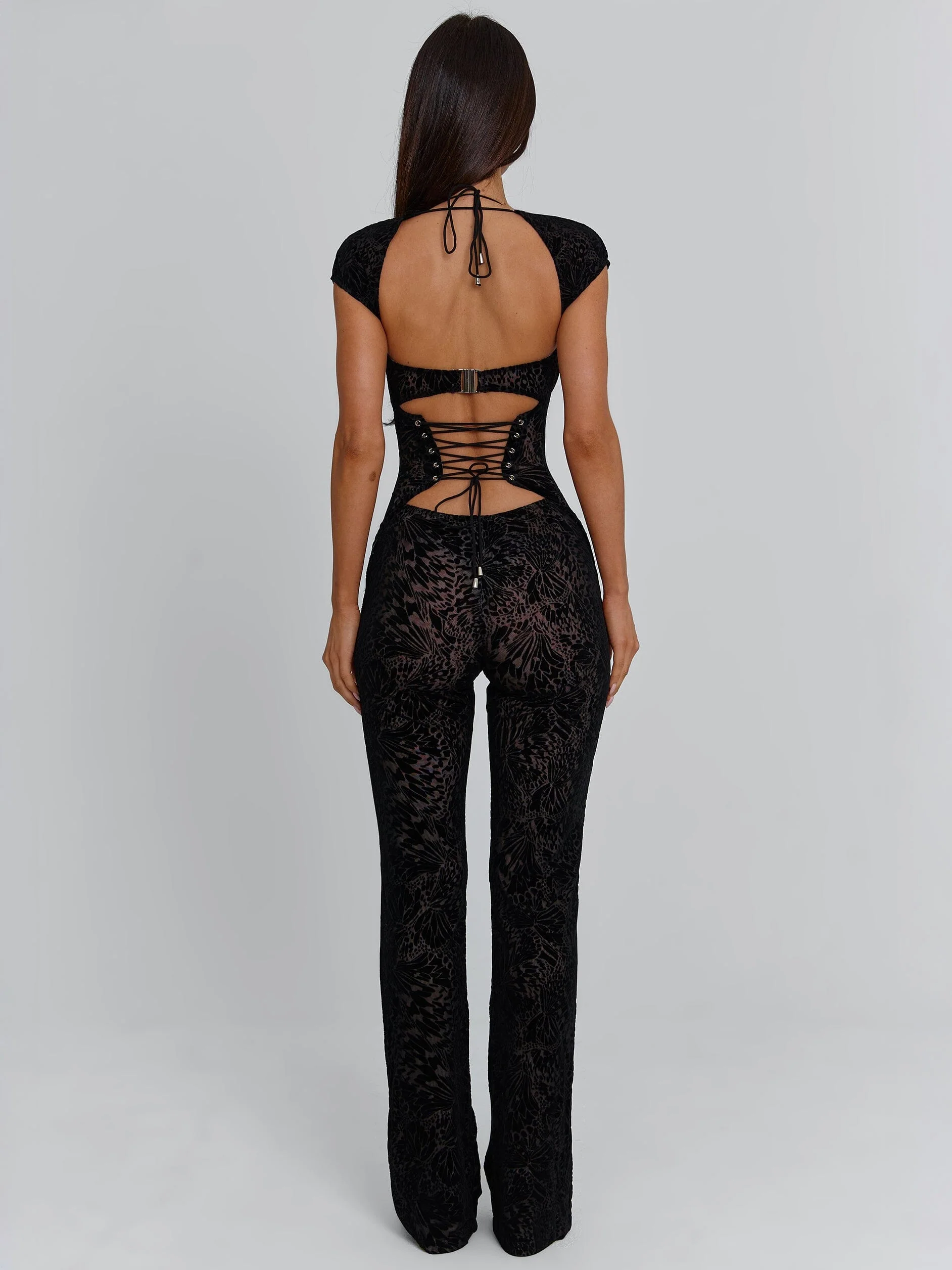 ALISON JUMPSUIT BLACK - Image 5