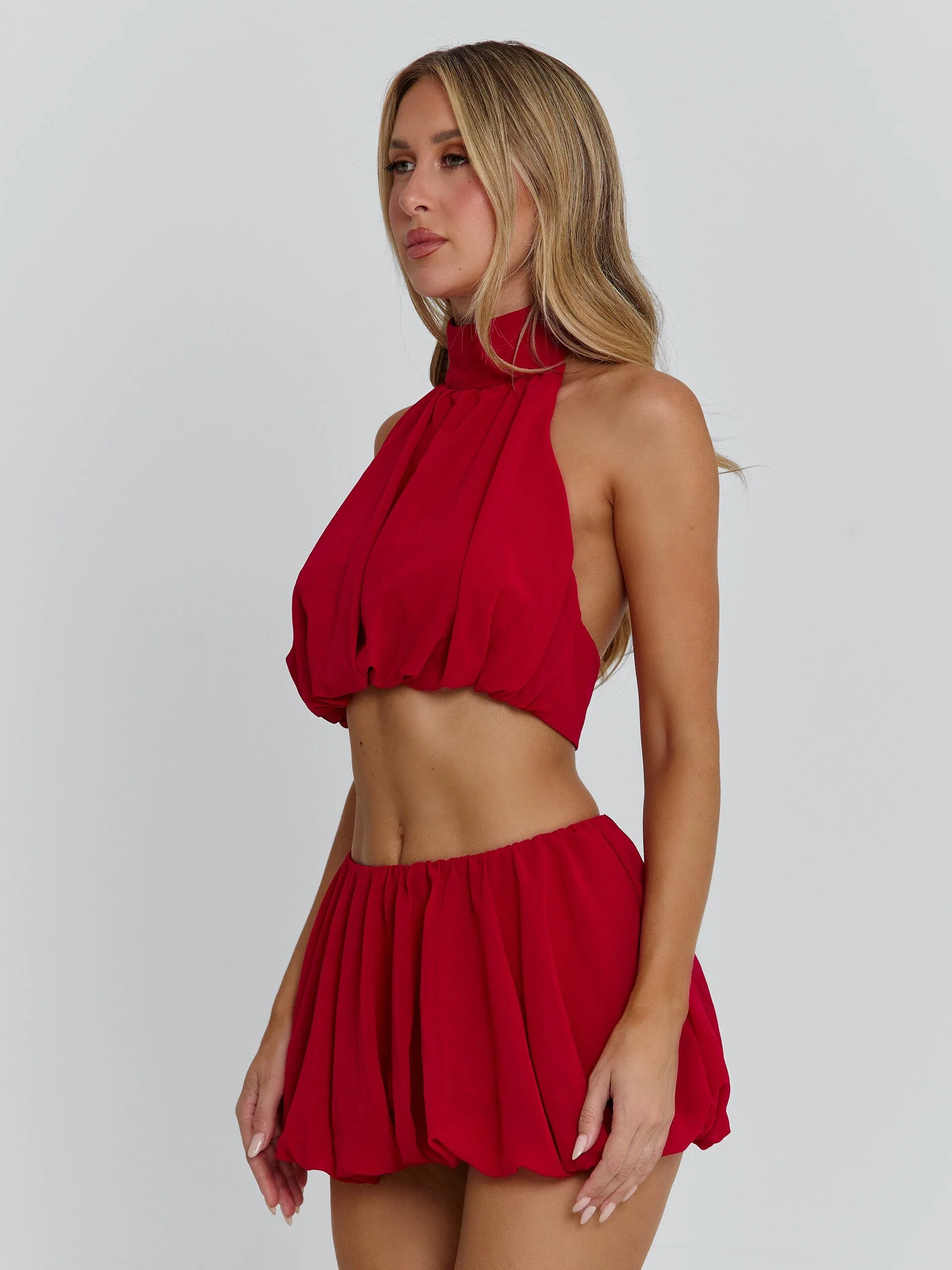 ANAHI MINI SKIRT RED - Image 7