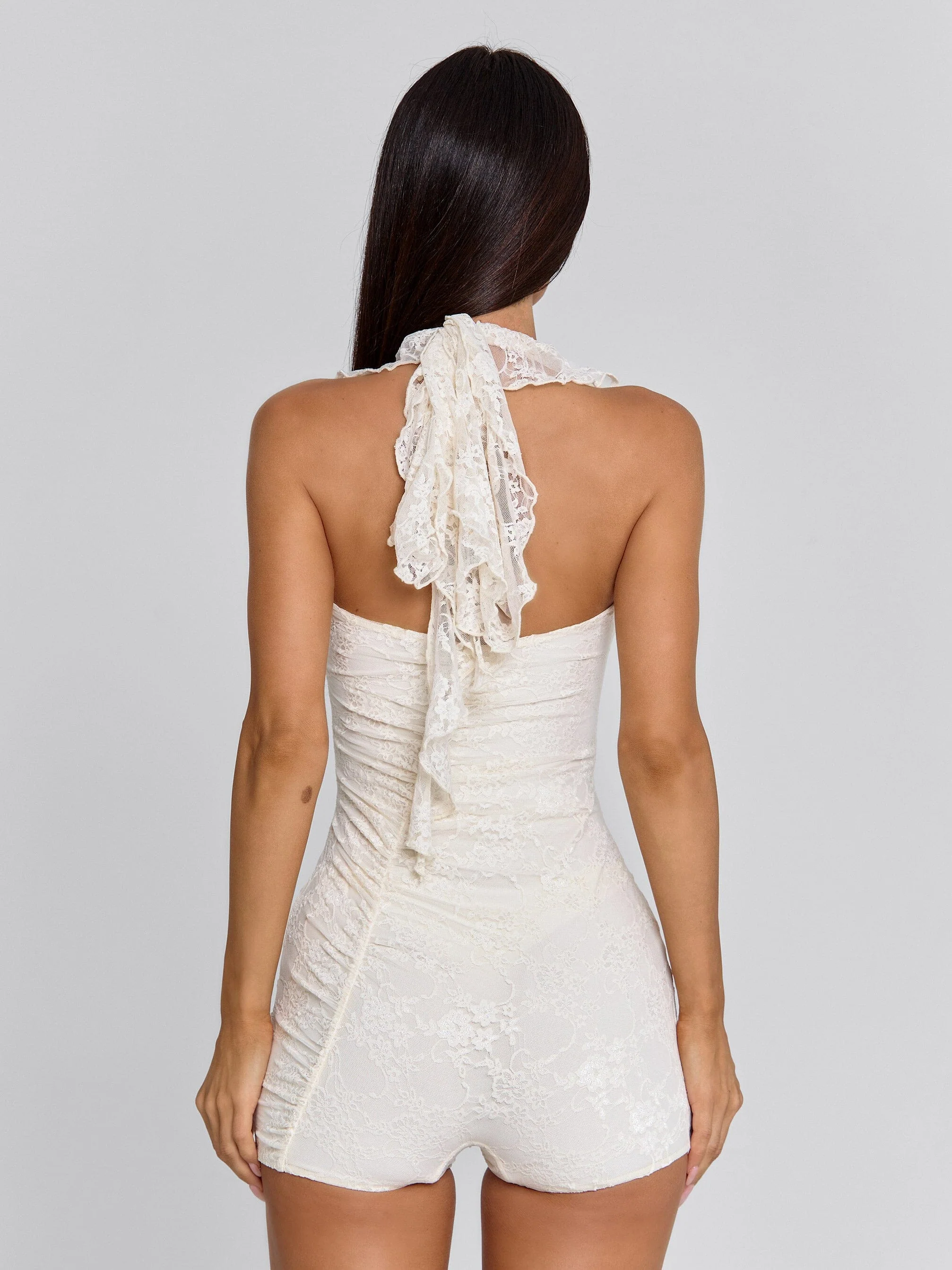AVILA PLAYSUIT IVORY - Image 4