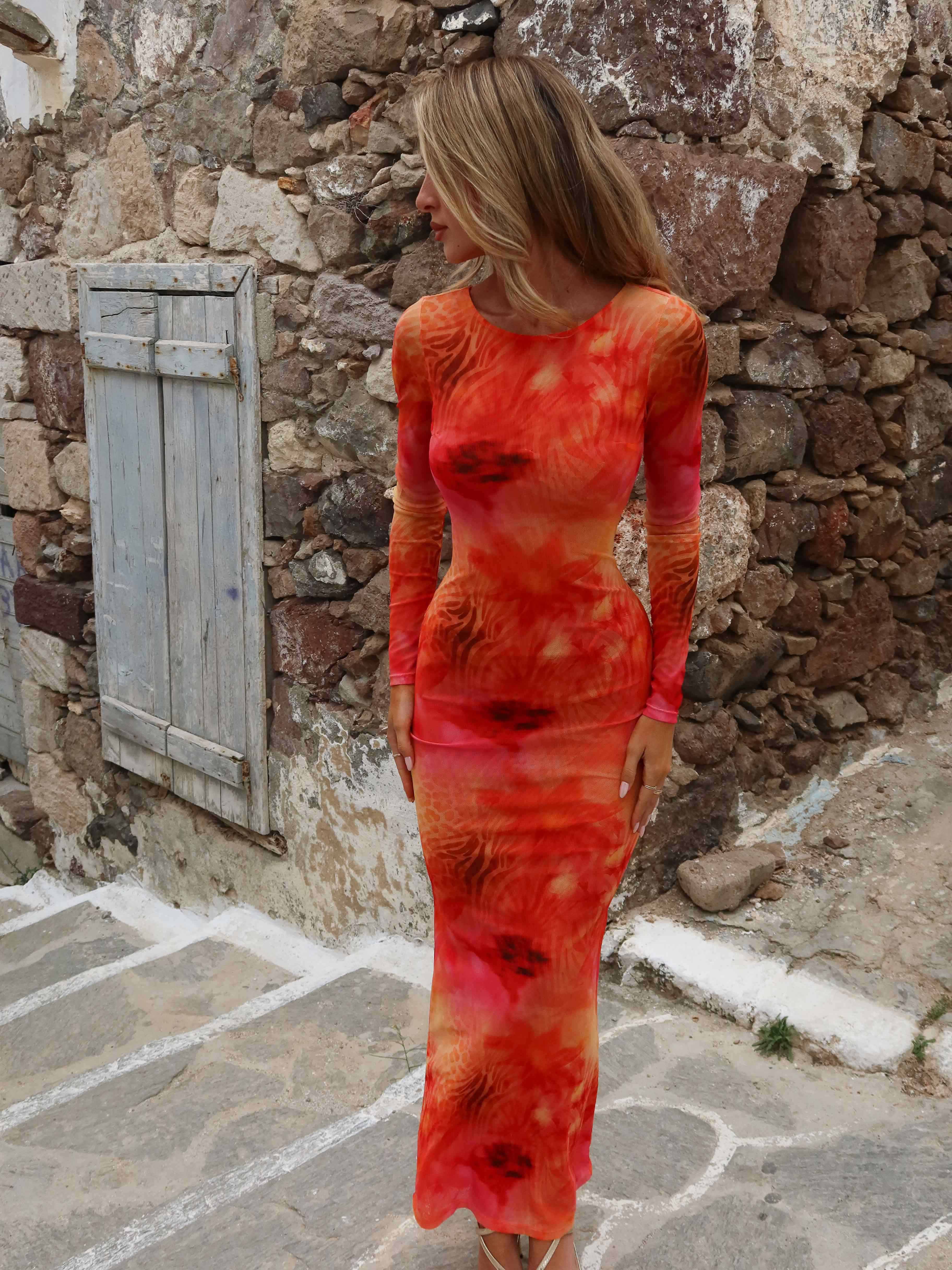CANCUNA MAXI DRESS SOFIRA HEAT - Image 2