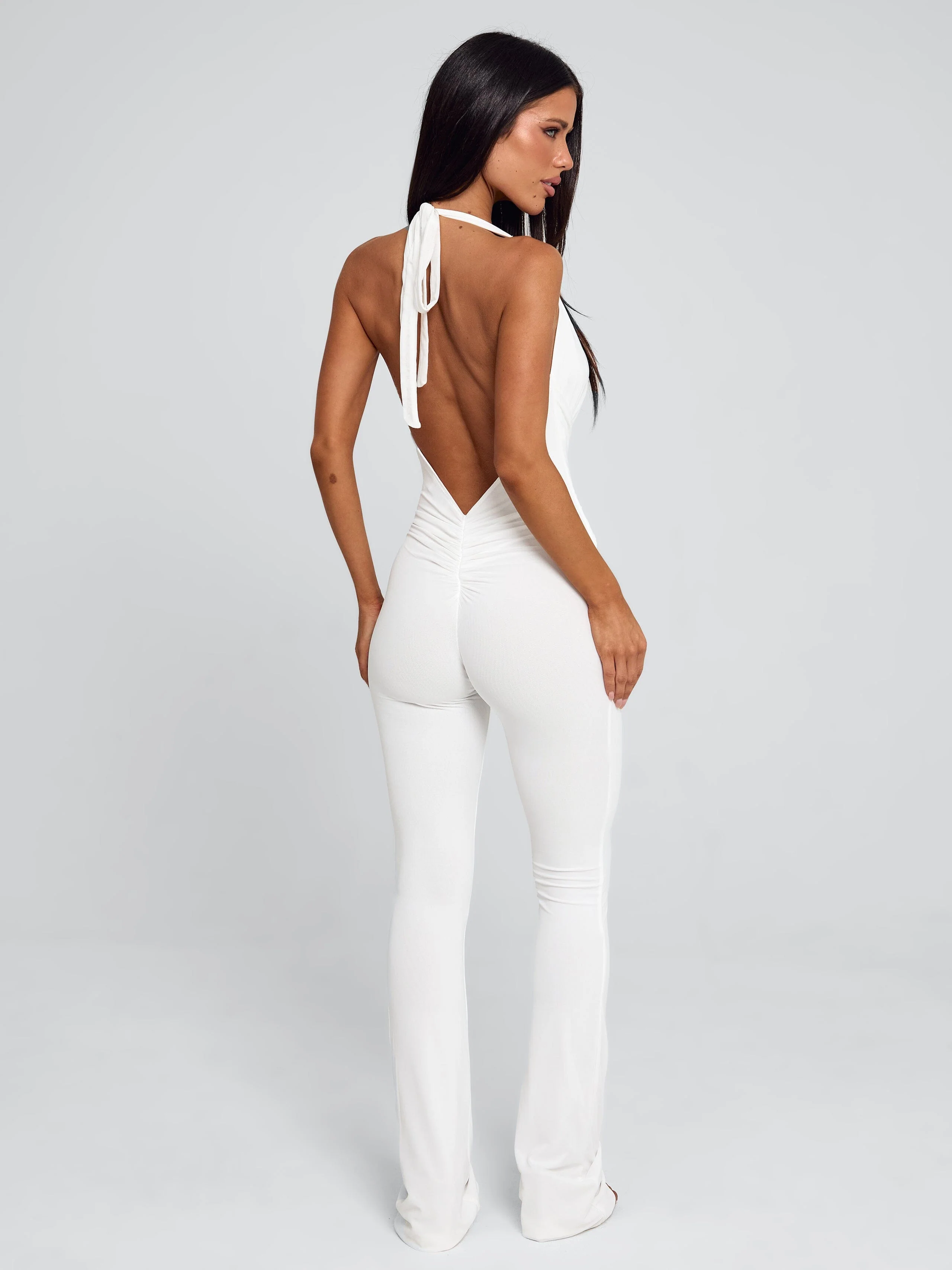 CARYS JUMPSUIT WHITE - Image 3