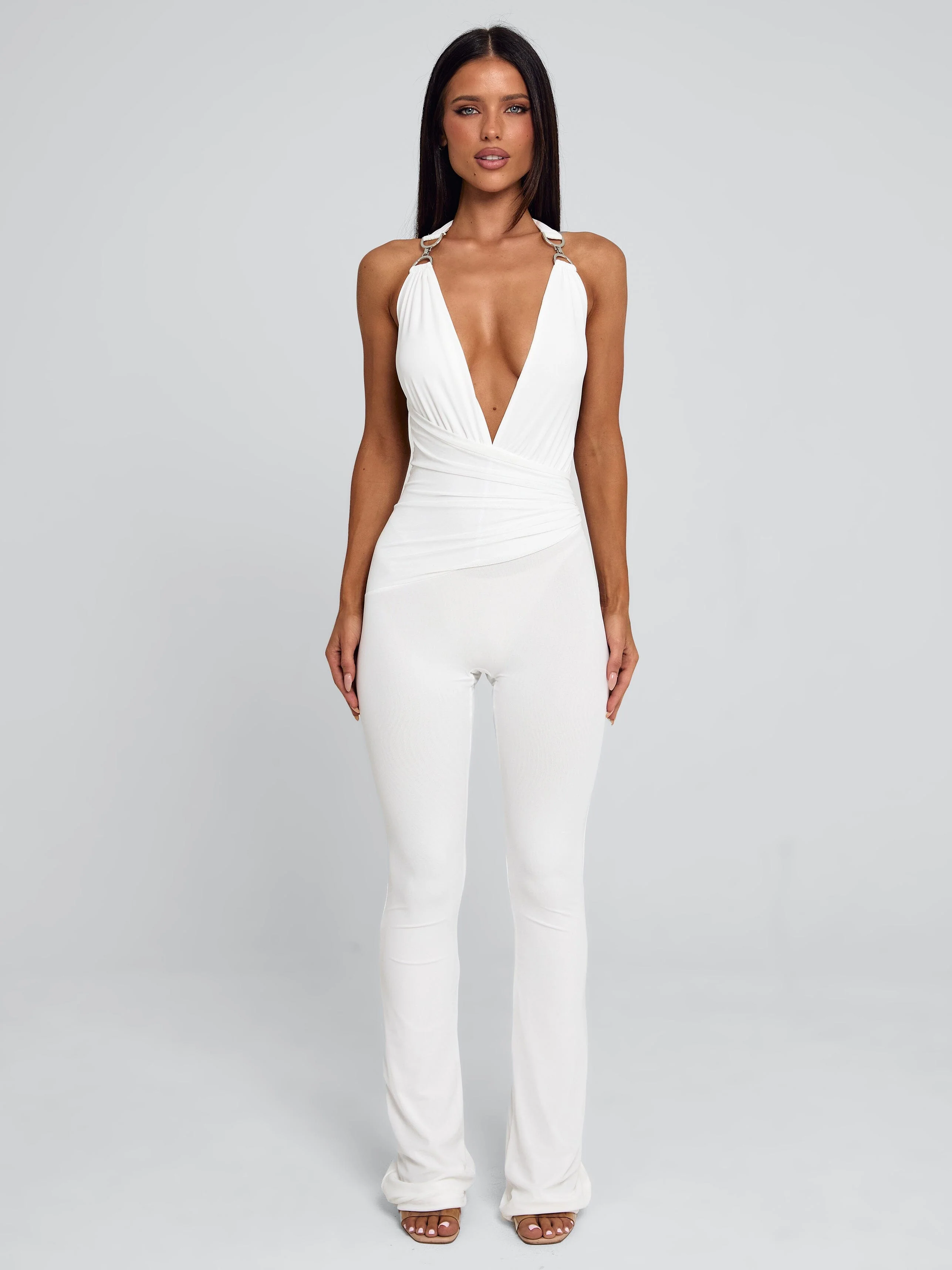 CARYS JUMPSUIT WHITE - Image 4