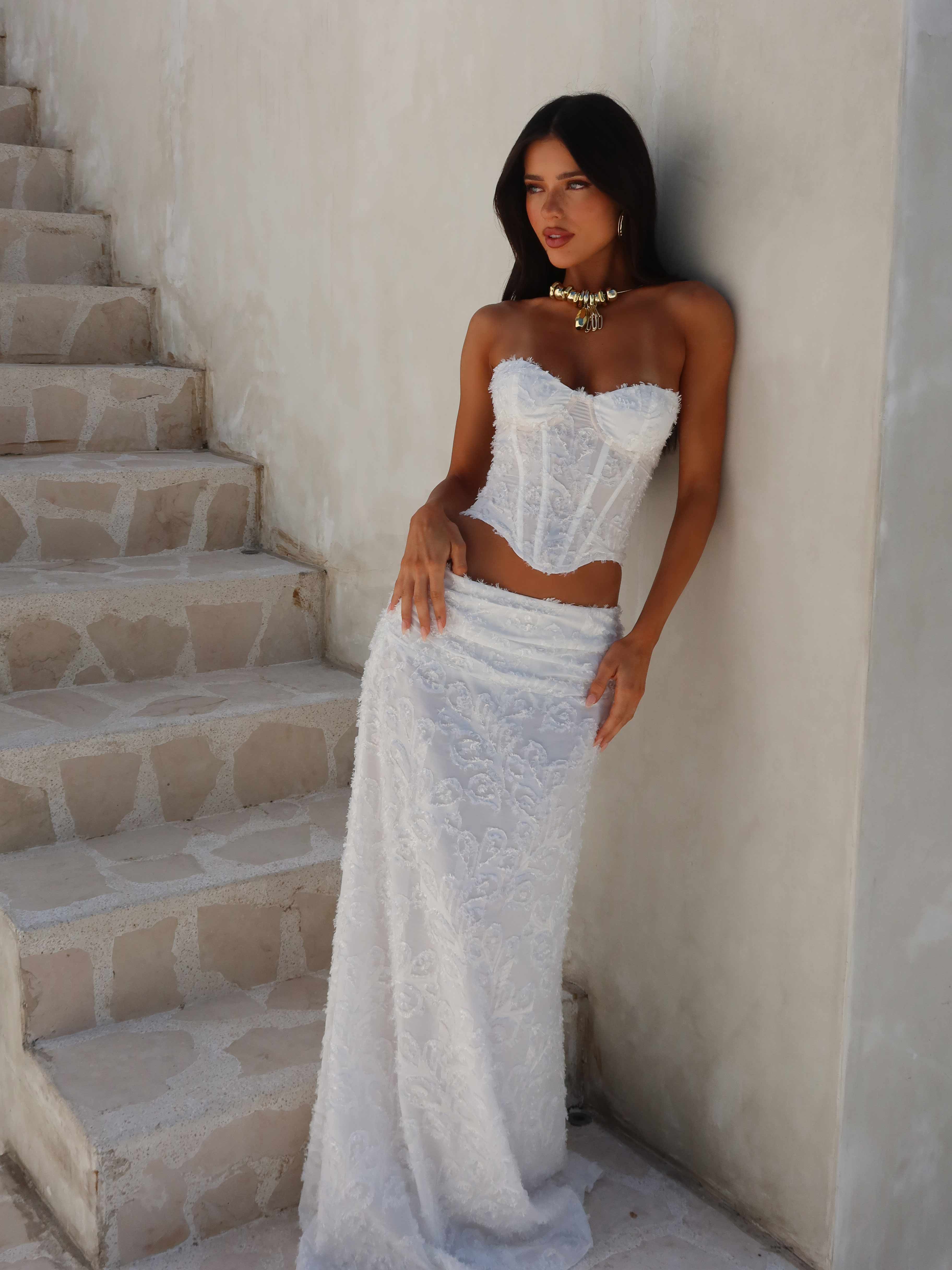 CATHERINE SKIRT IVORY - Image 6