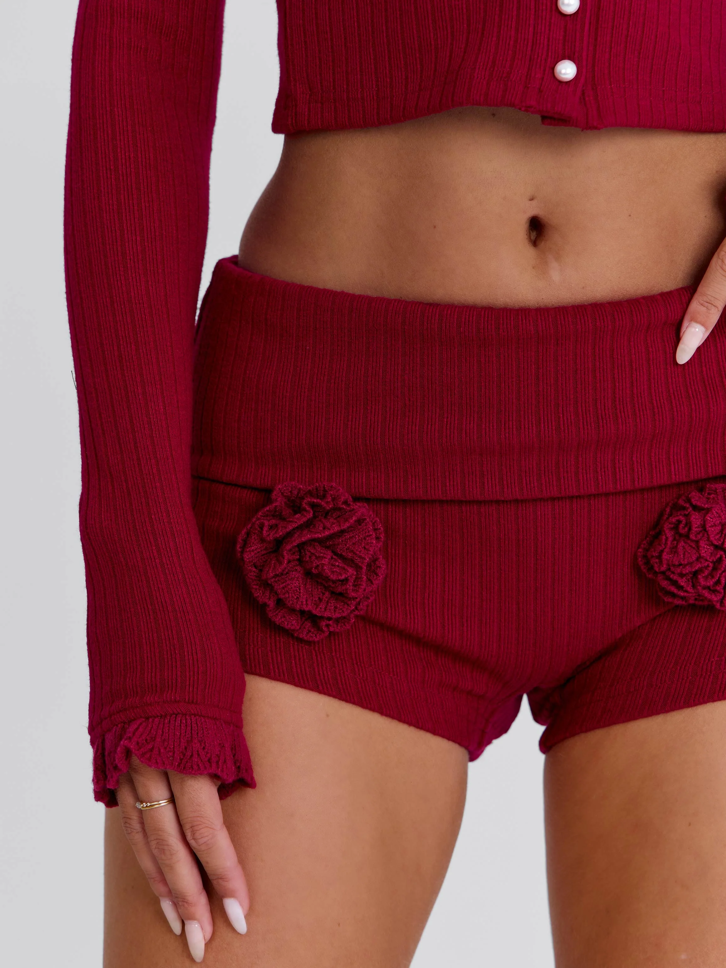 CEREZA SHORTS RED - Image 3