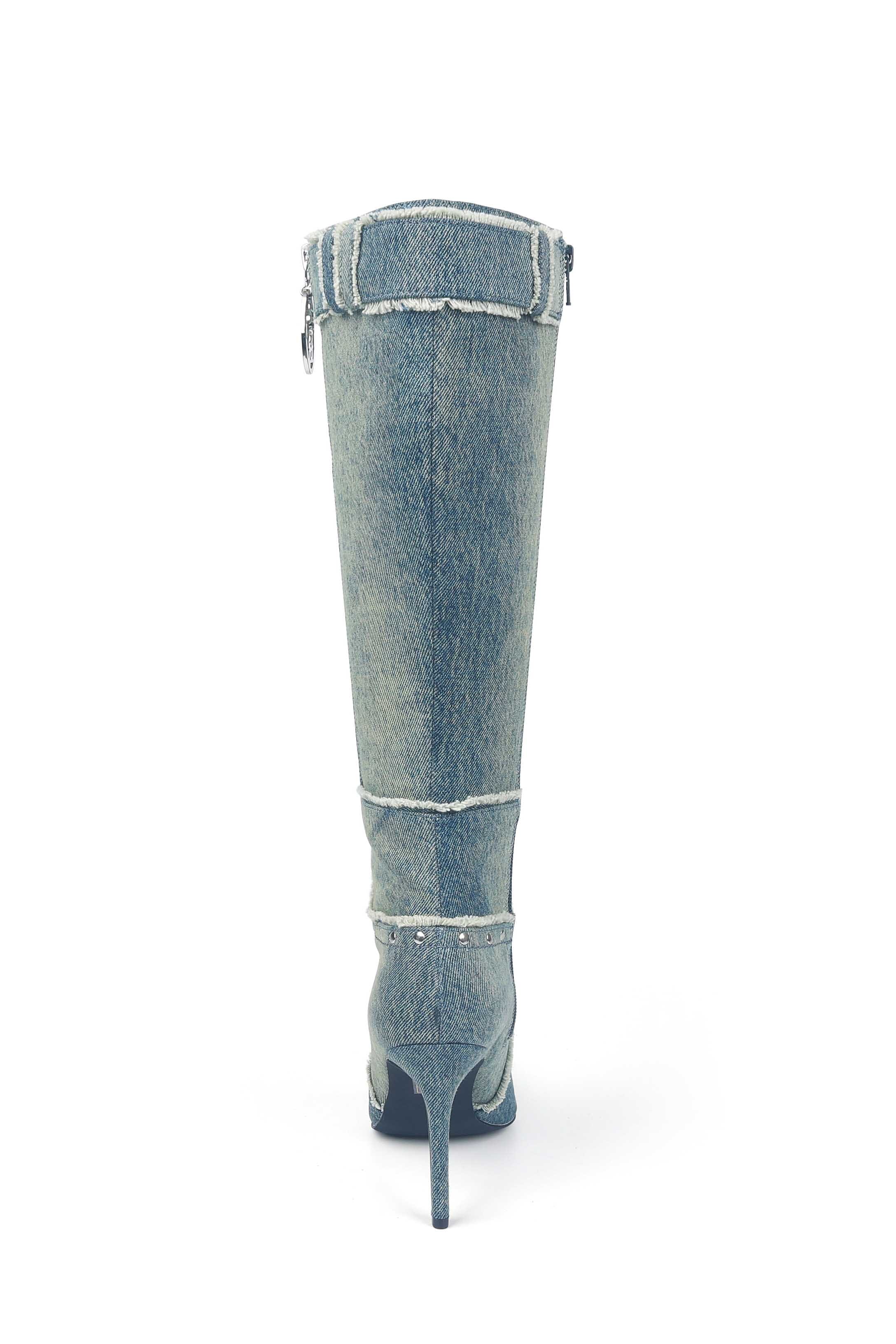 CINDY DENIM BOOTS - Image 11