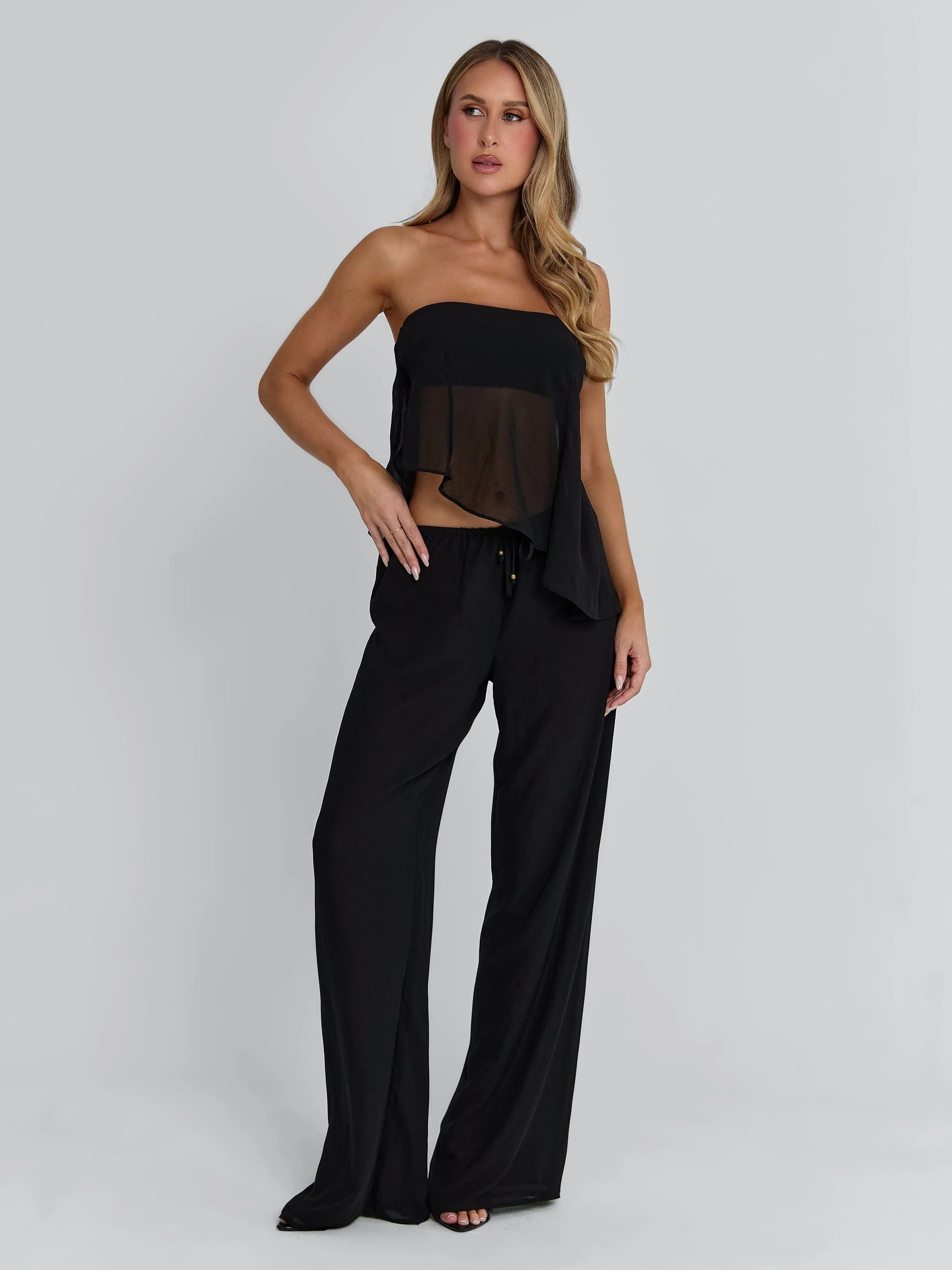 CLOVELLY PANTS BLACK - Image 4