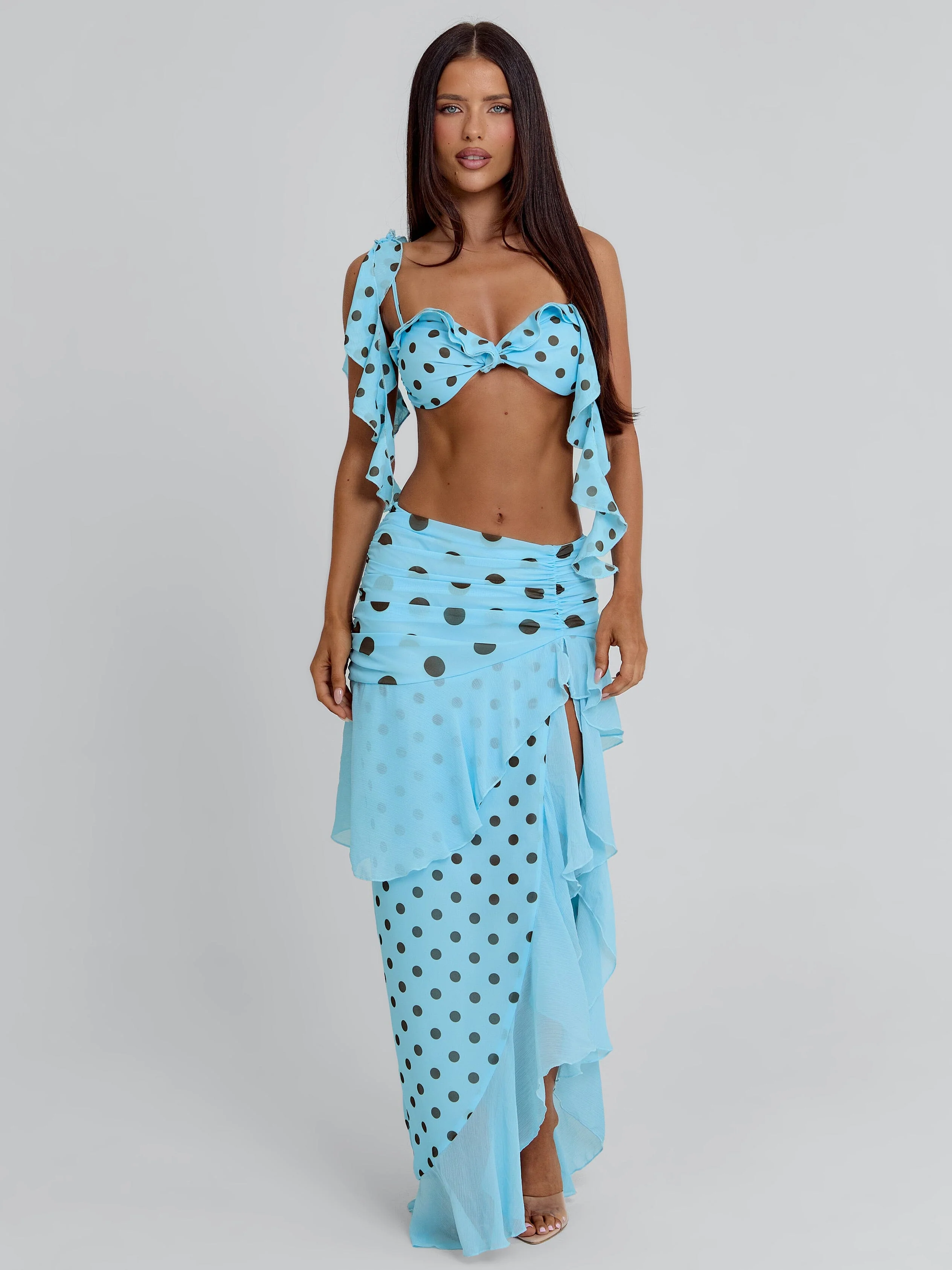 FARWIN TOP BLUE POLKA DOT - Image 3