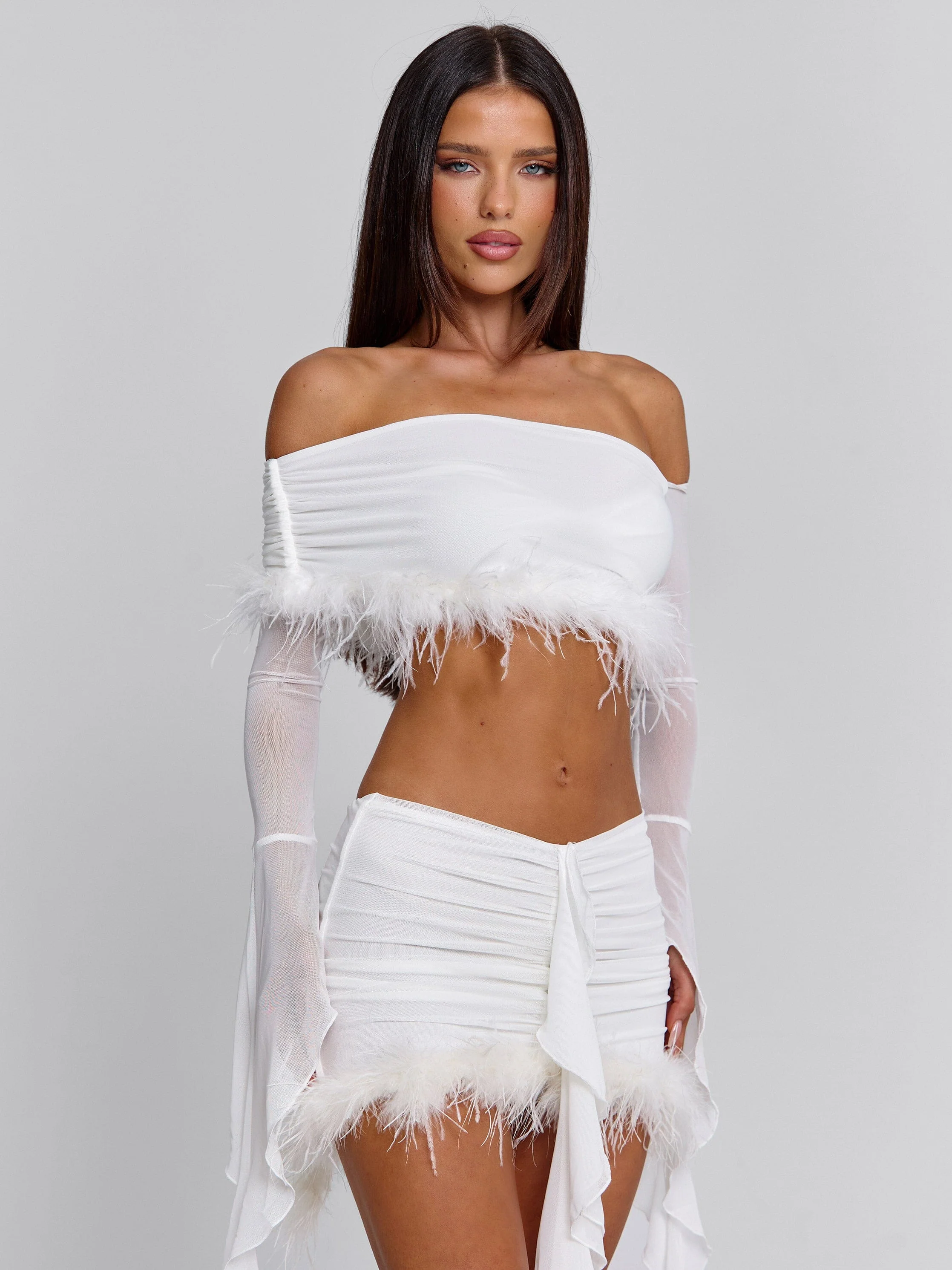 GILDA MINI SKIRT WHITE - Image 2