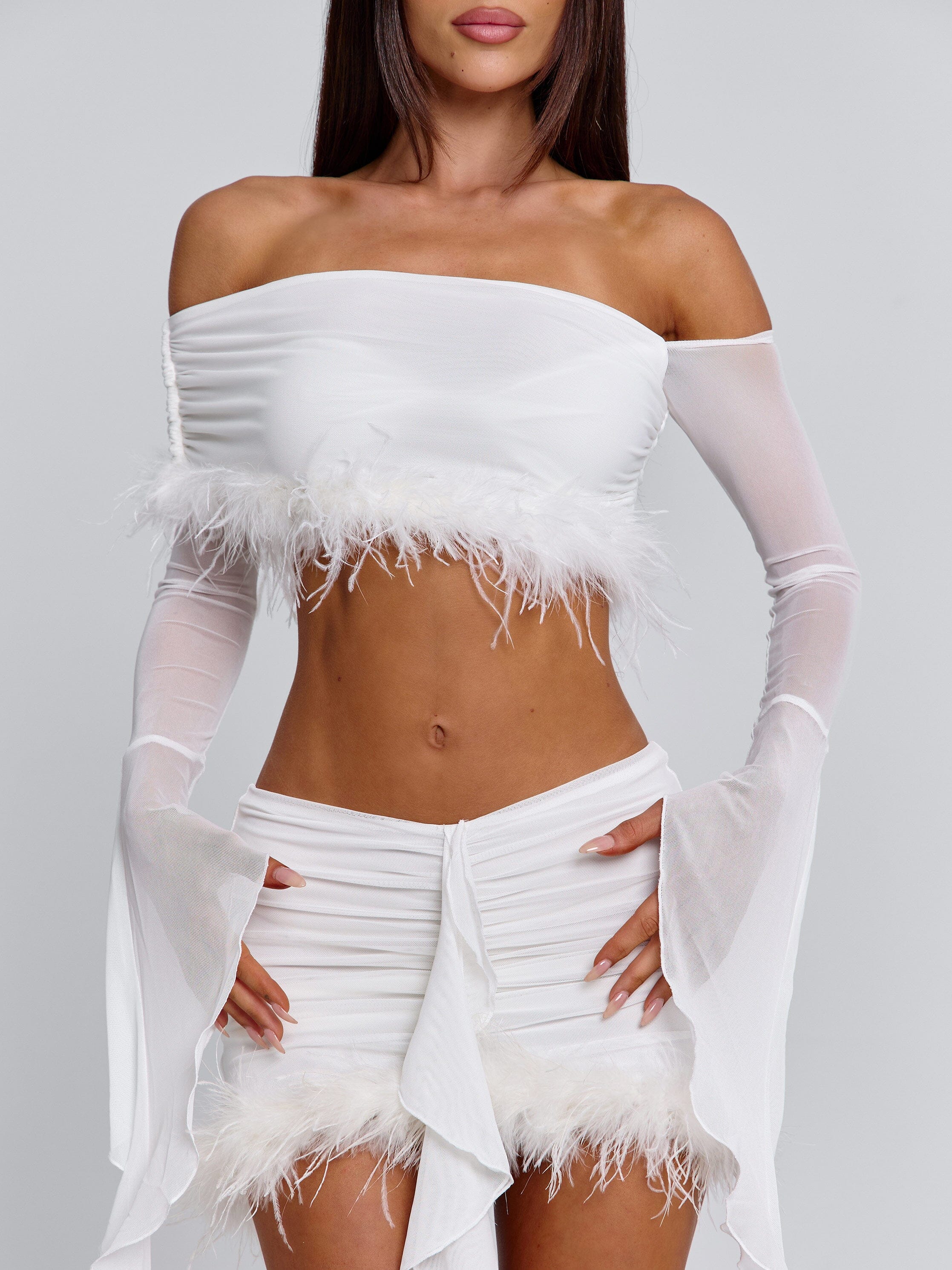 GILDA MINI SKIRT WHITE - Image 3