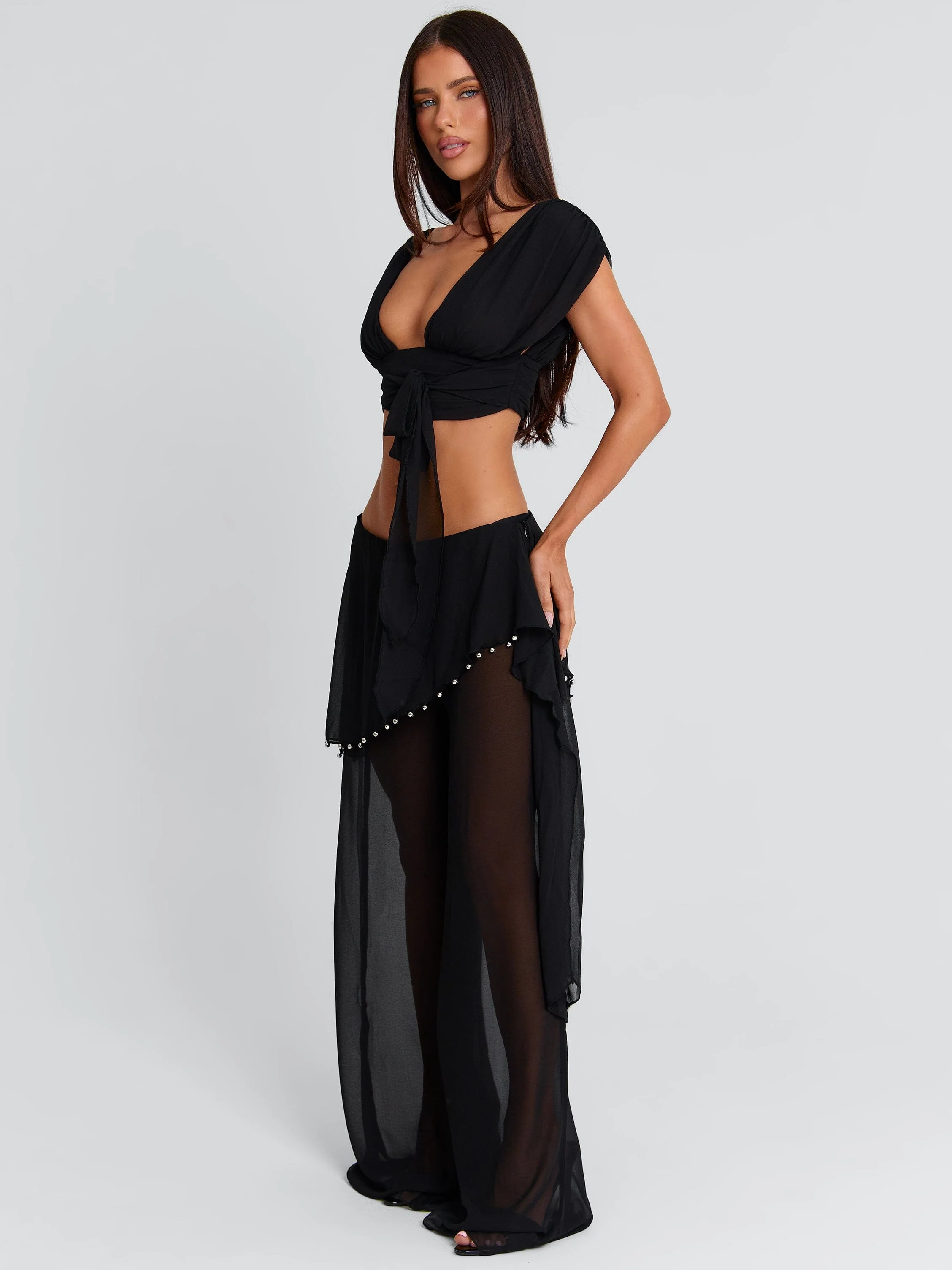 HAILLIE PANTS BLACK - Image 2