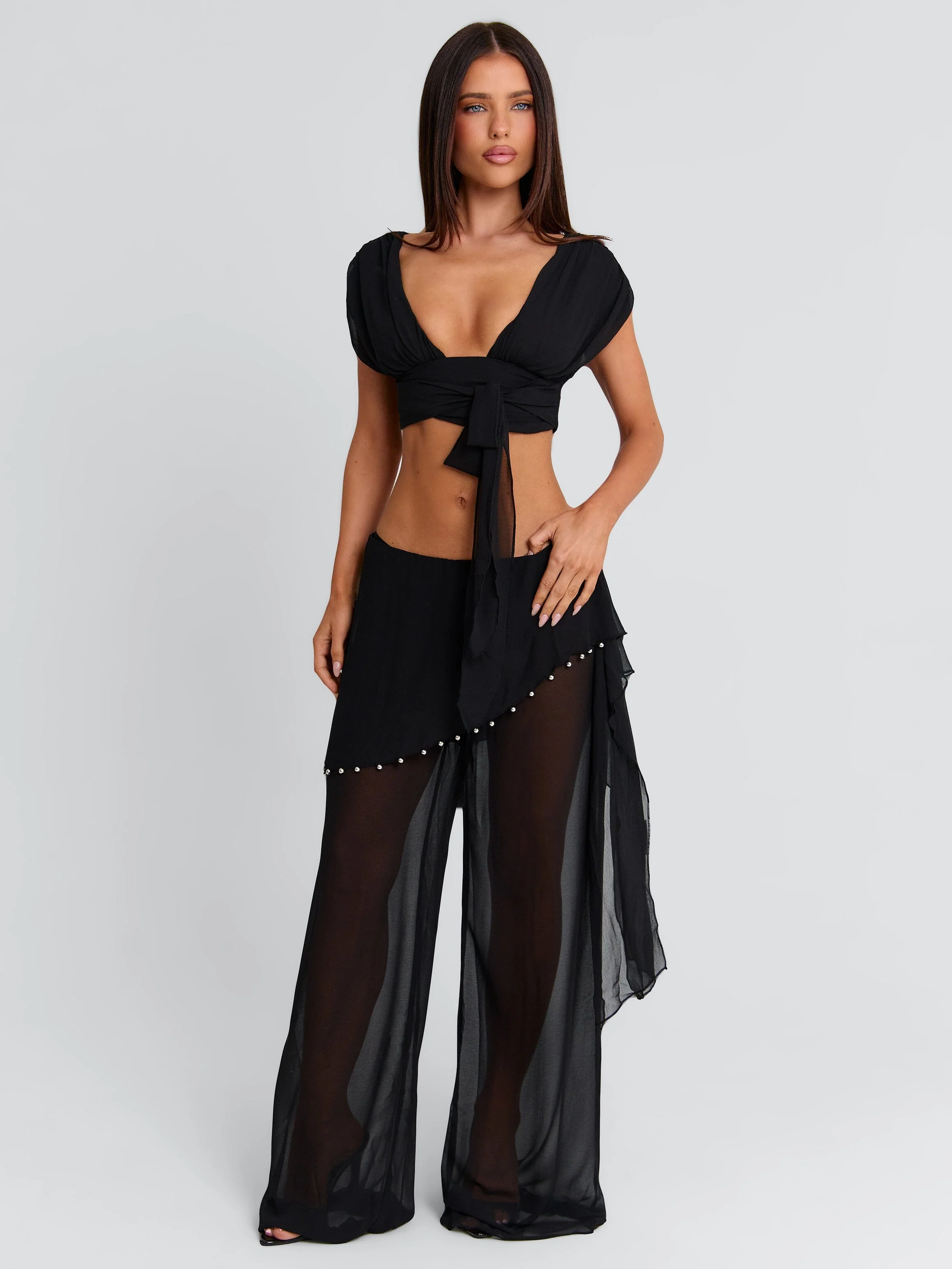 HAILLIE TOP BLACK - Image 4