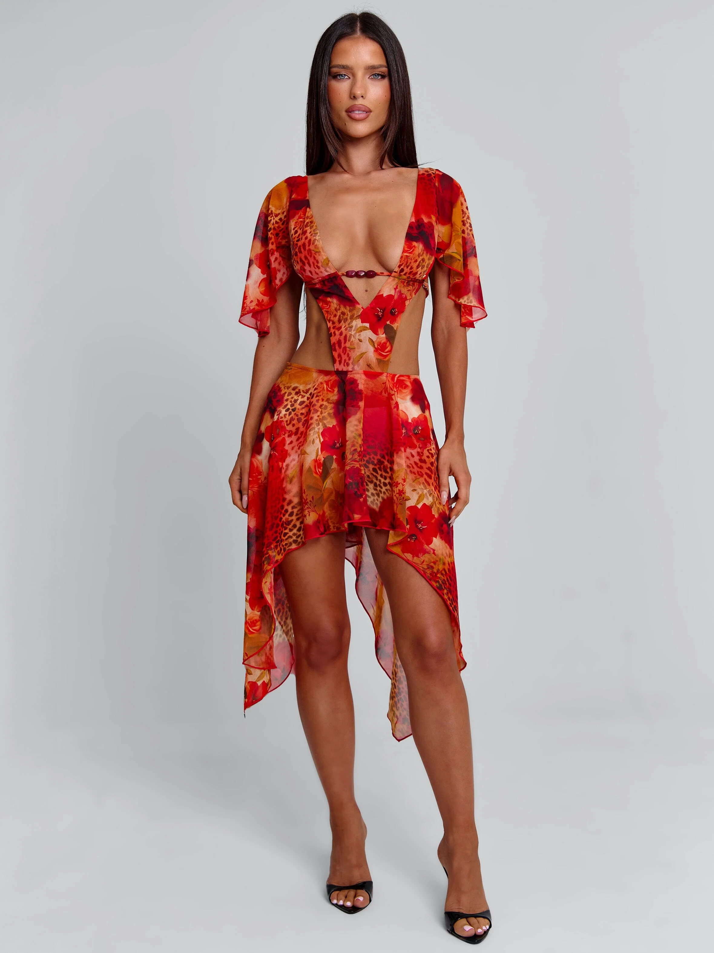 HARTLEY MINI DRESS ROSALIA