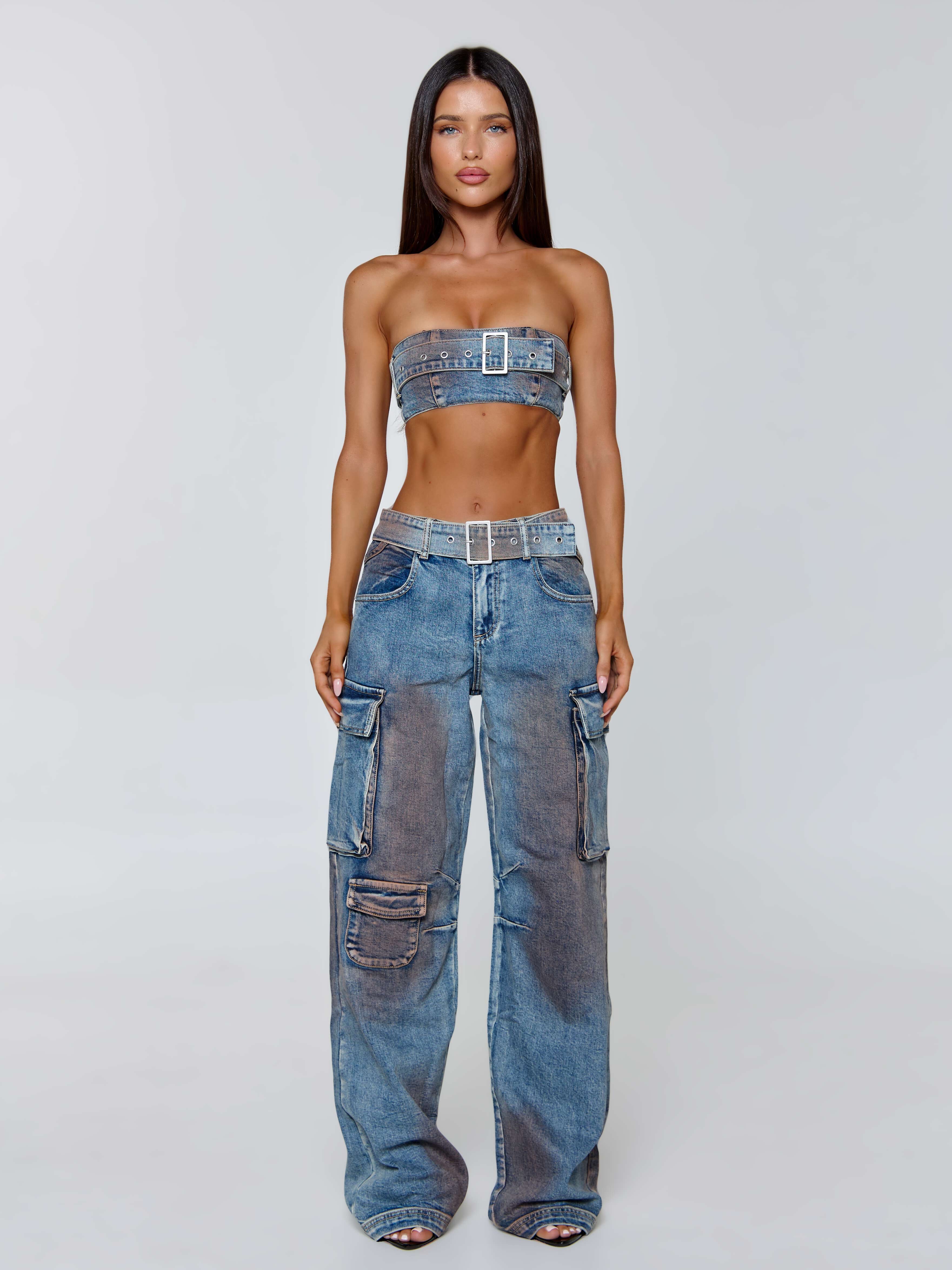 JACINTA CARGO DENIM - Image 2