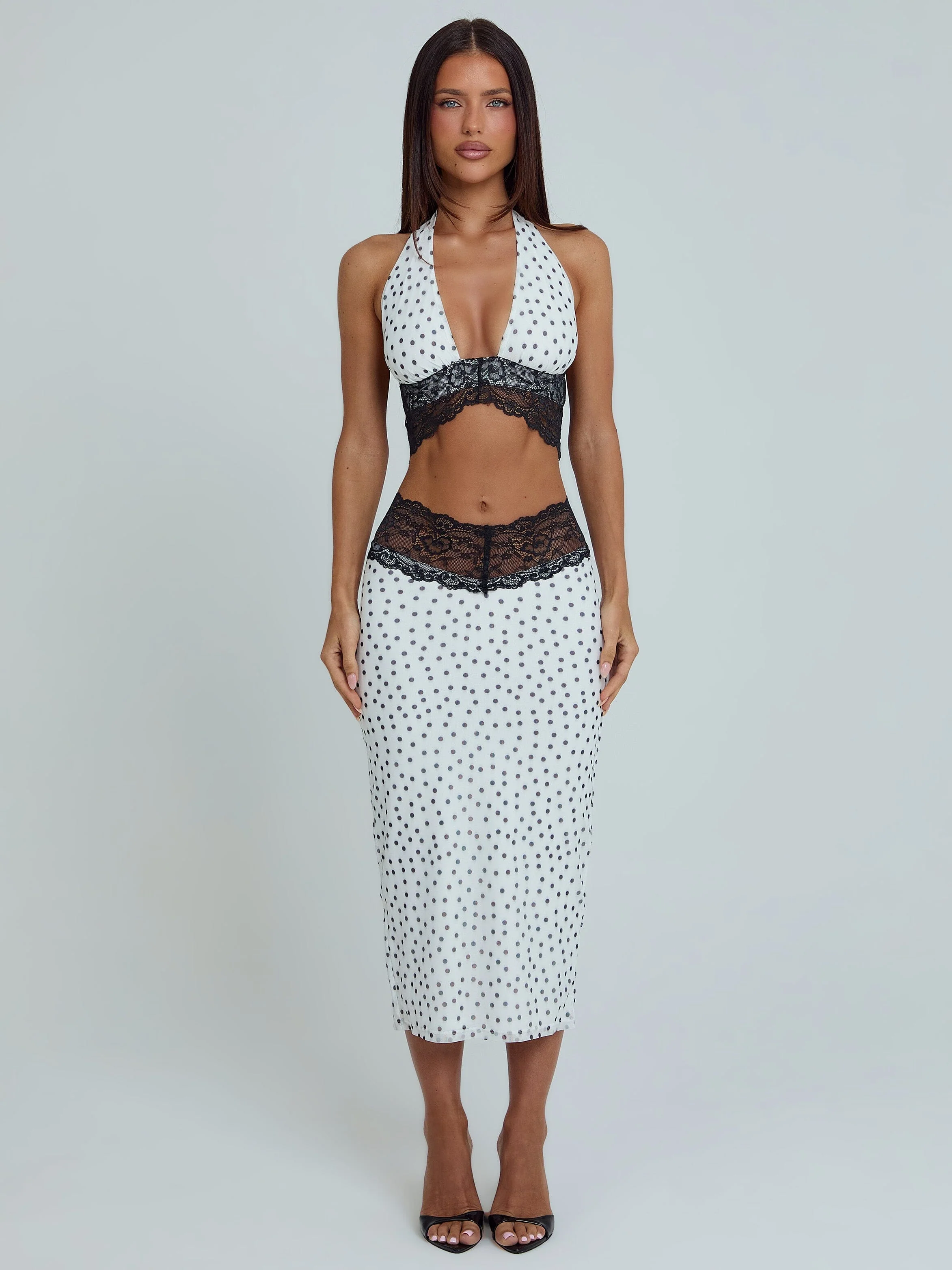 JAZARA TOP BLACK POLKA DOT - Image 8