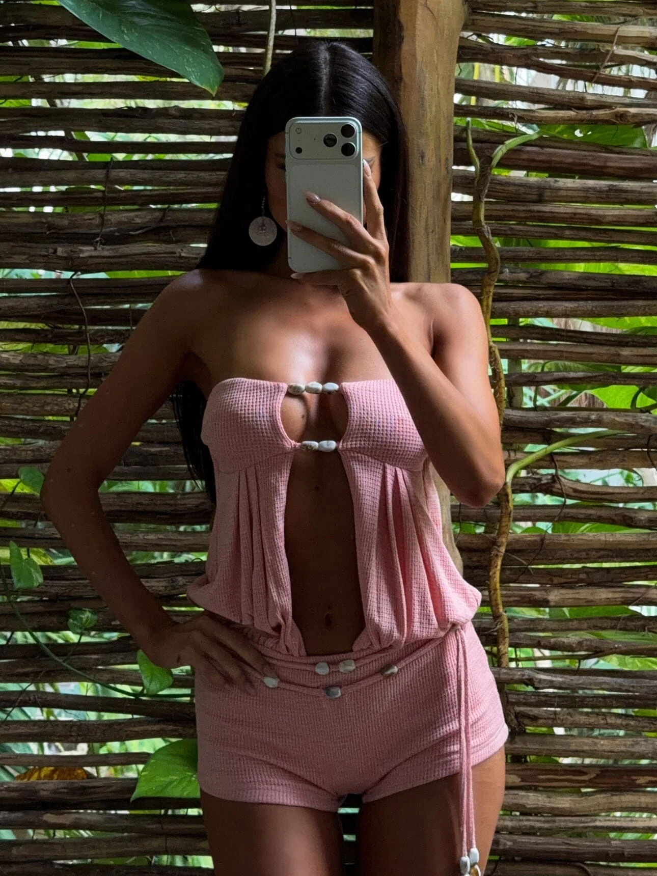 LEILA PLAYSUIT PINK - Image 6