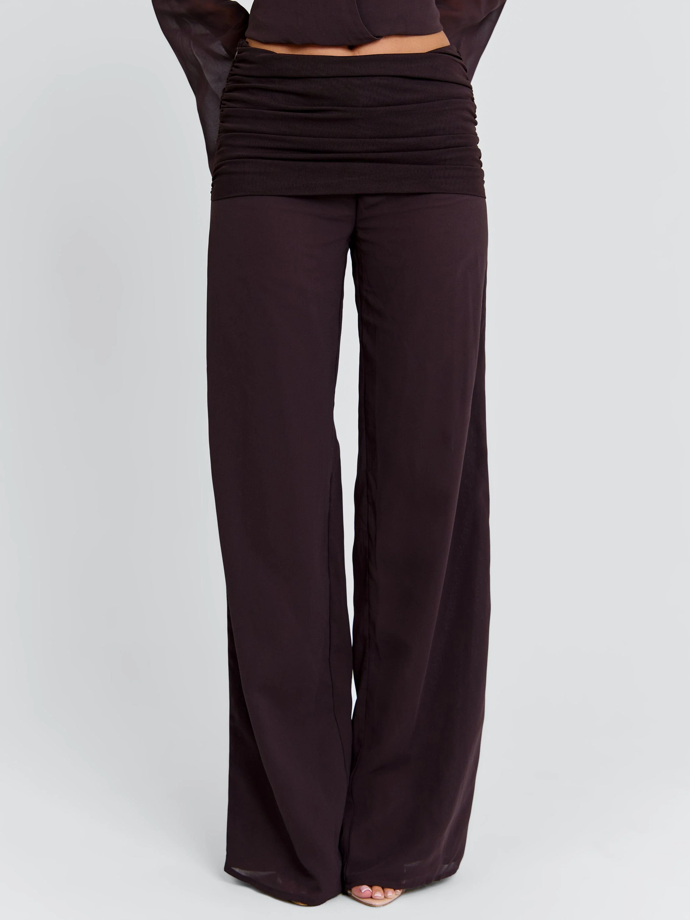 LENNA PANT CHOCOLATE - Image 3