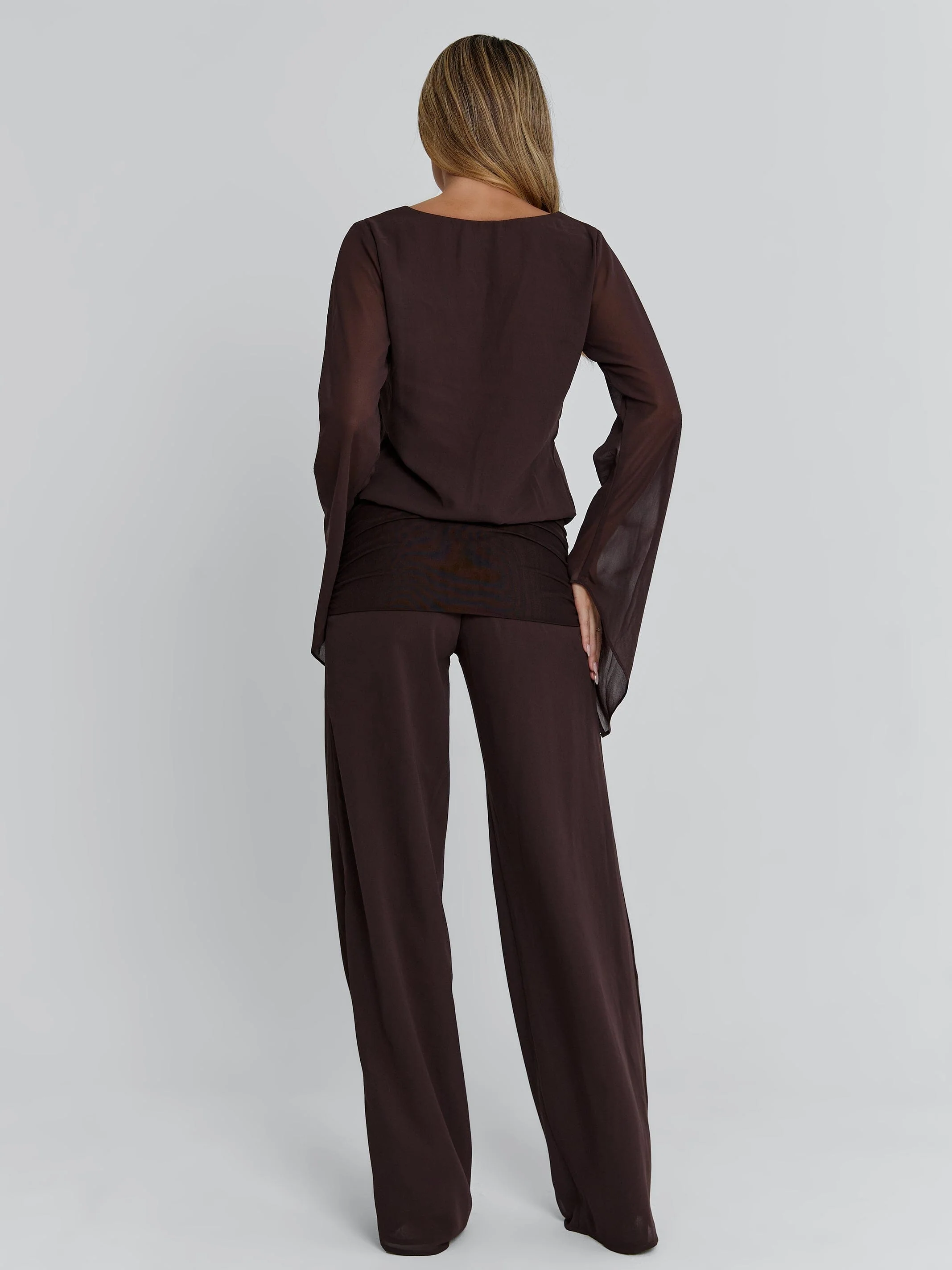 LENNA TOP CHOCOLATE - Image 5