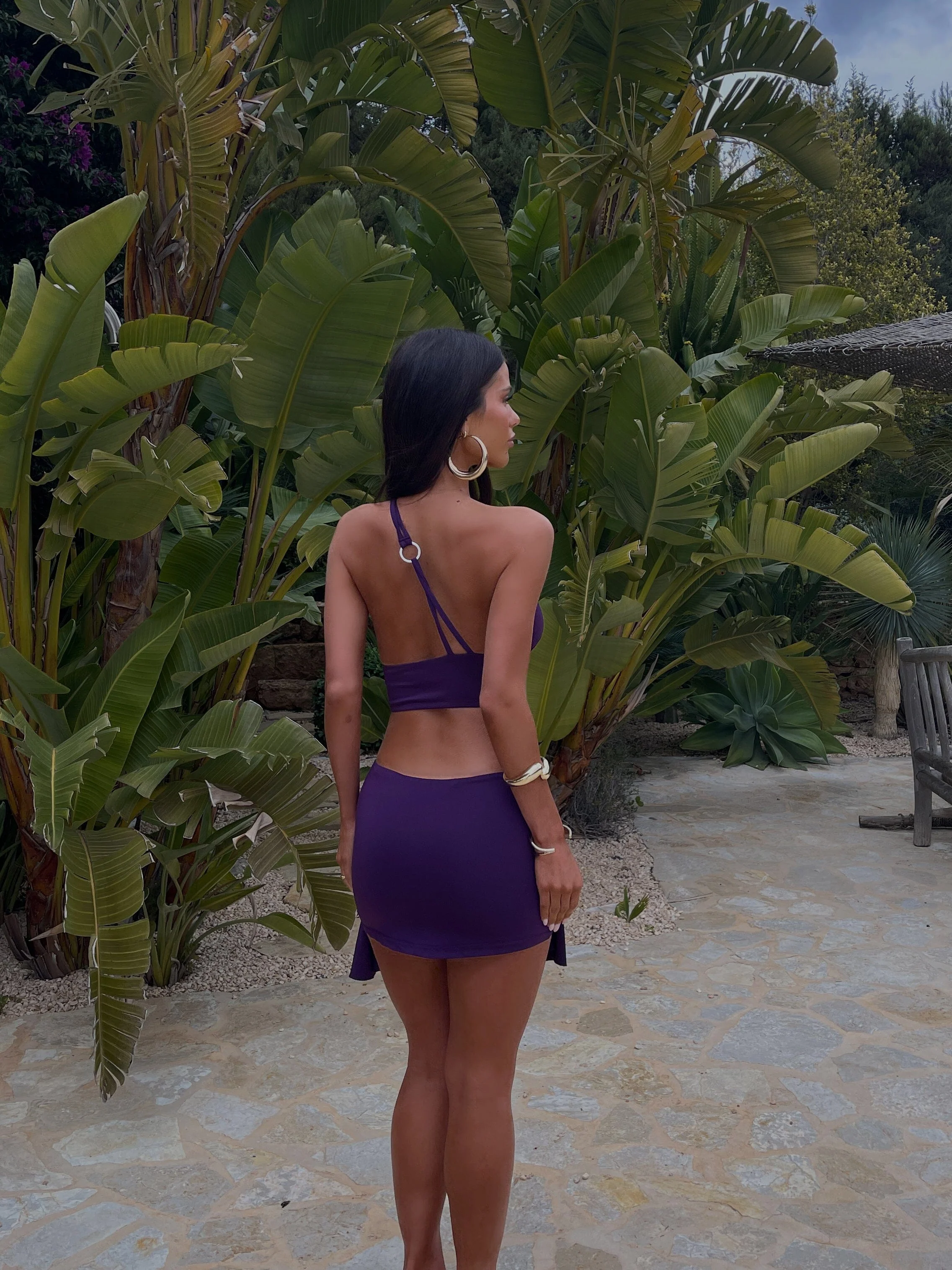 LEXI MINI DRESS PURPLE - Image 4