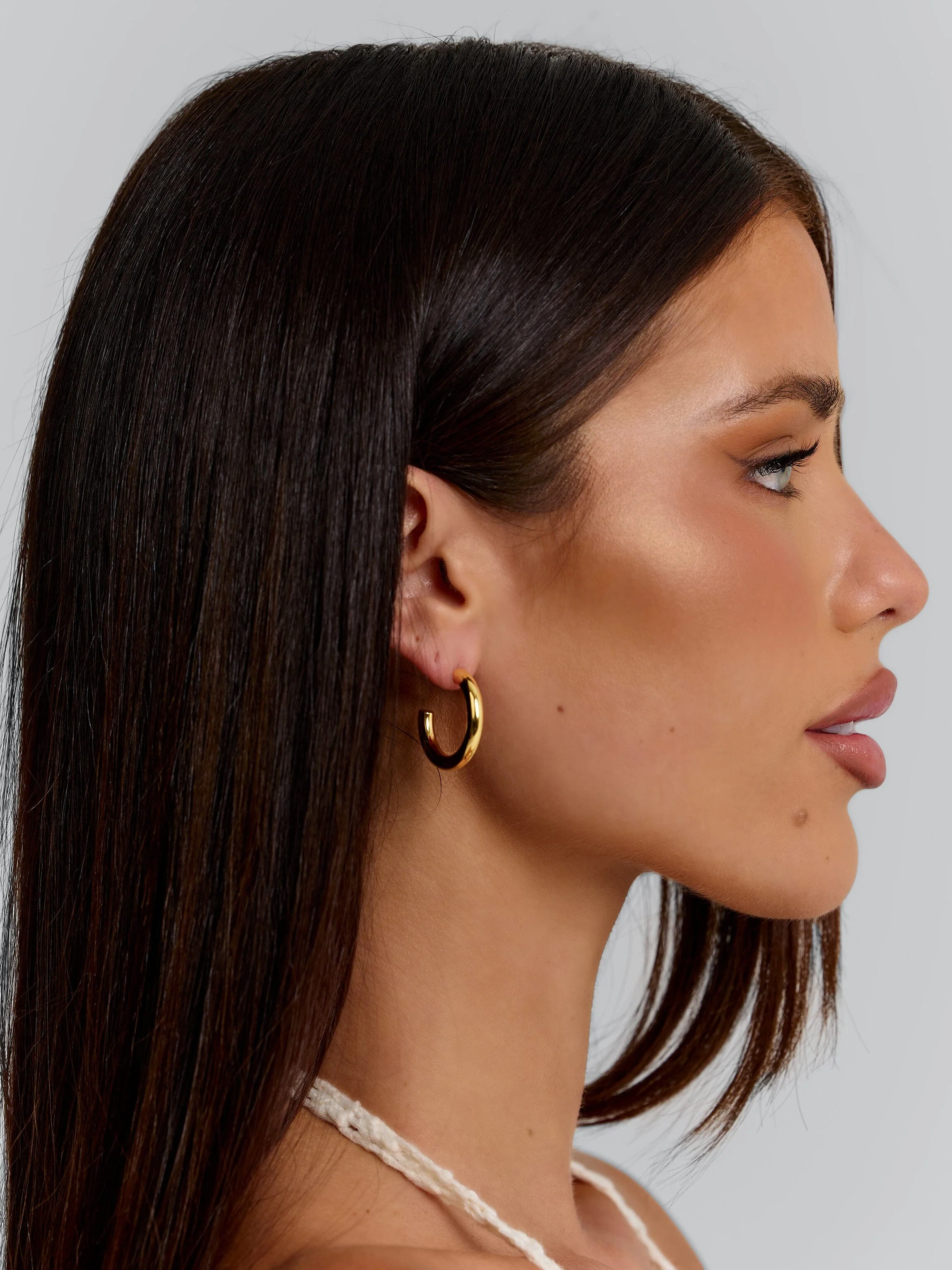 LIOR 3 PAIR EARRING SET GOLD - Image 5
