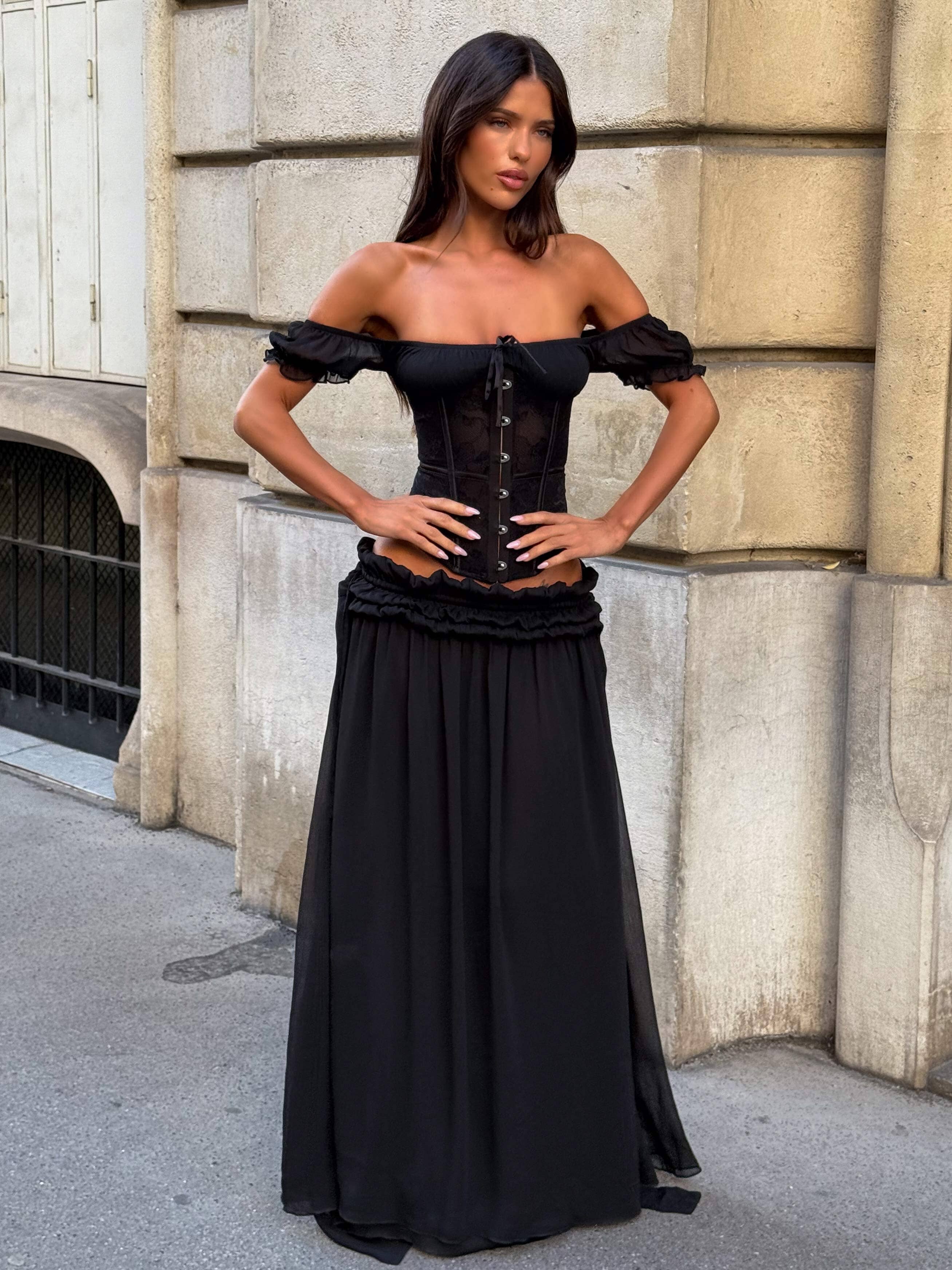LUBELA CORSET TOP BLACK - Image 2