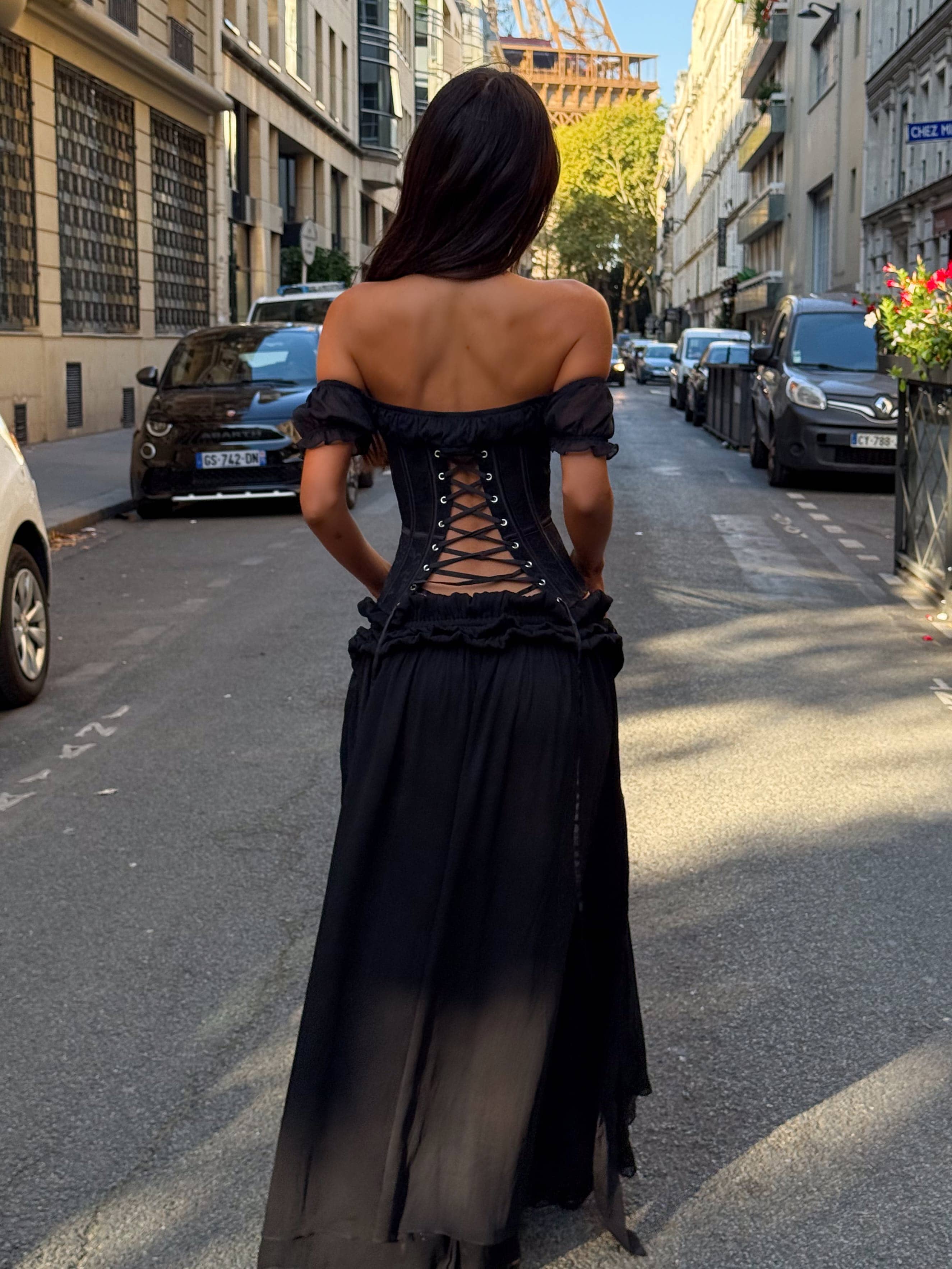 LUBELA MAXI SKIRT BLACK - Image 4