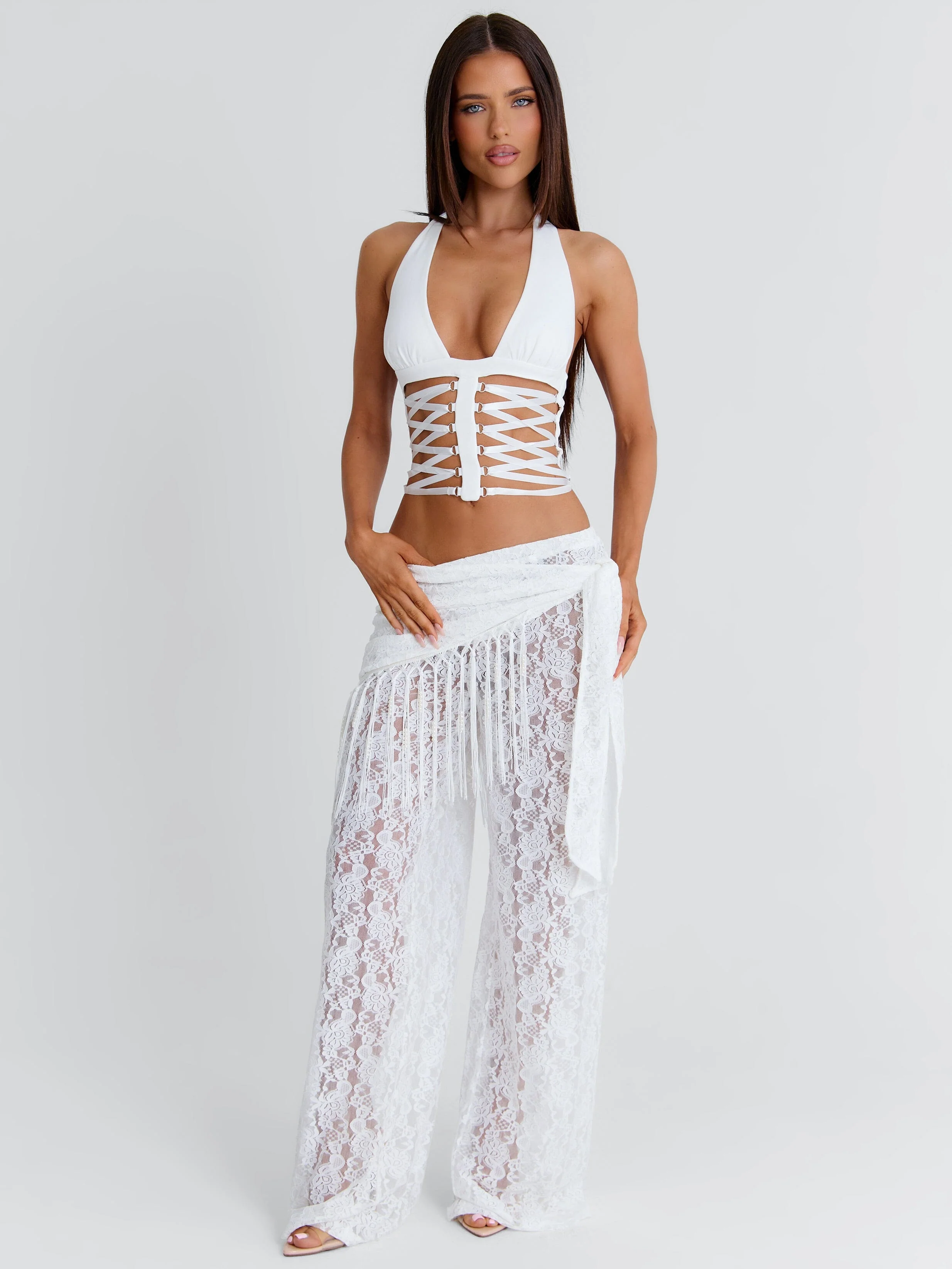 NAE CORSET TOP WHITE - Image 2