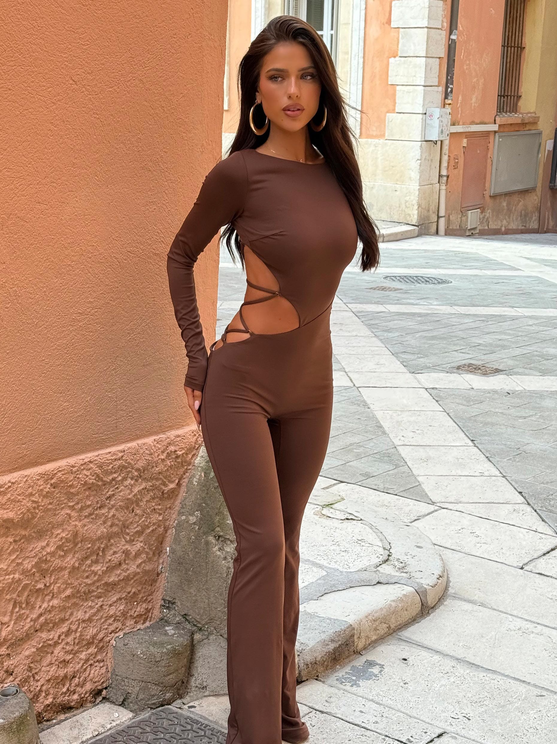NASH JUMPSUIT CHOCOLATE - Image 3