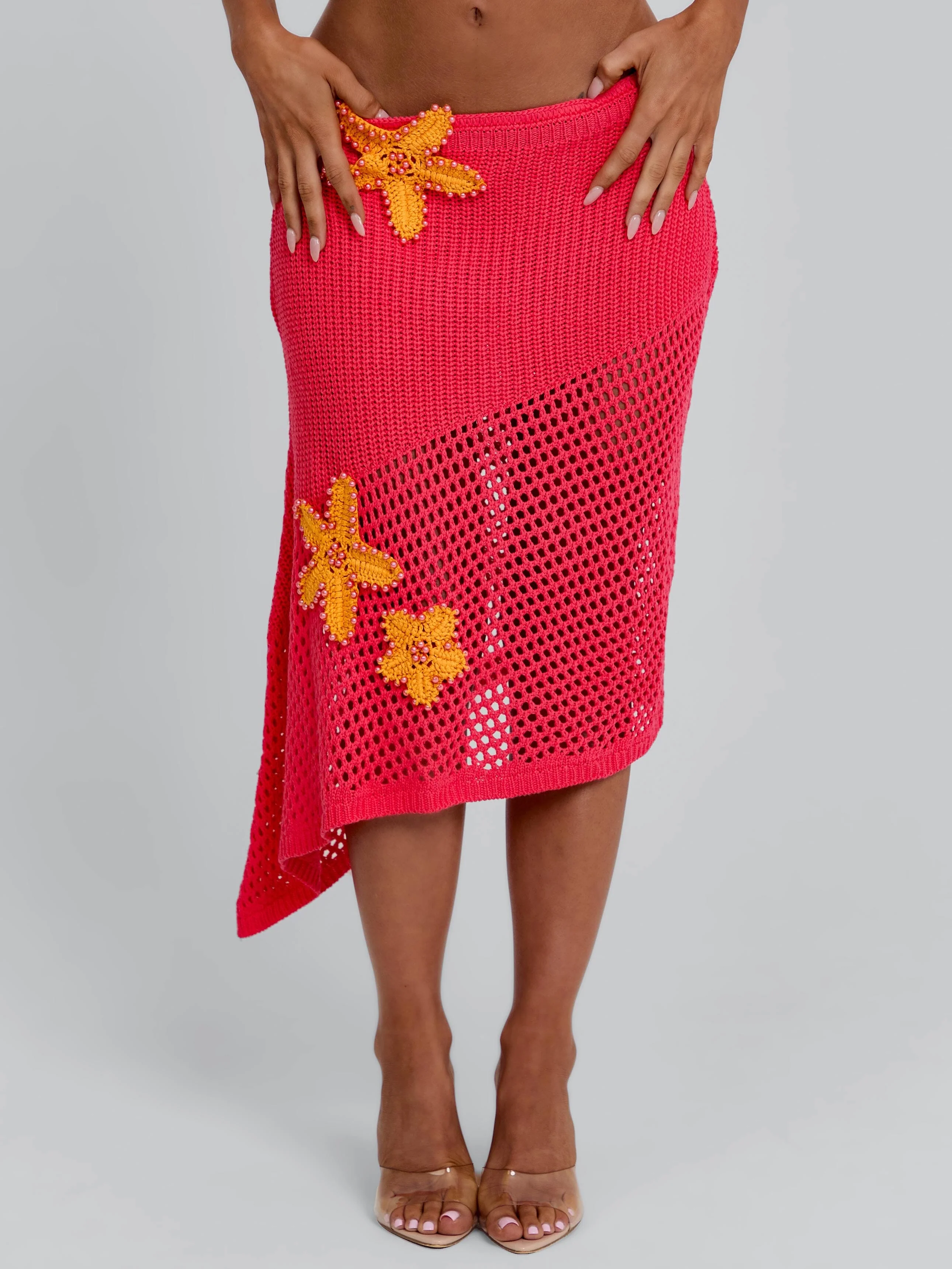 NATALIE SKIRT CORAL - Image 3