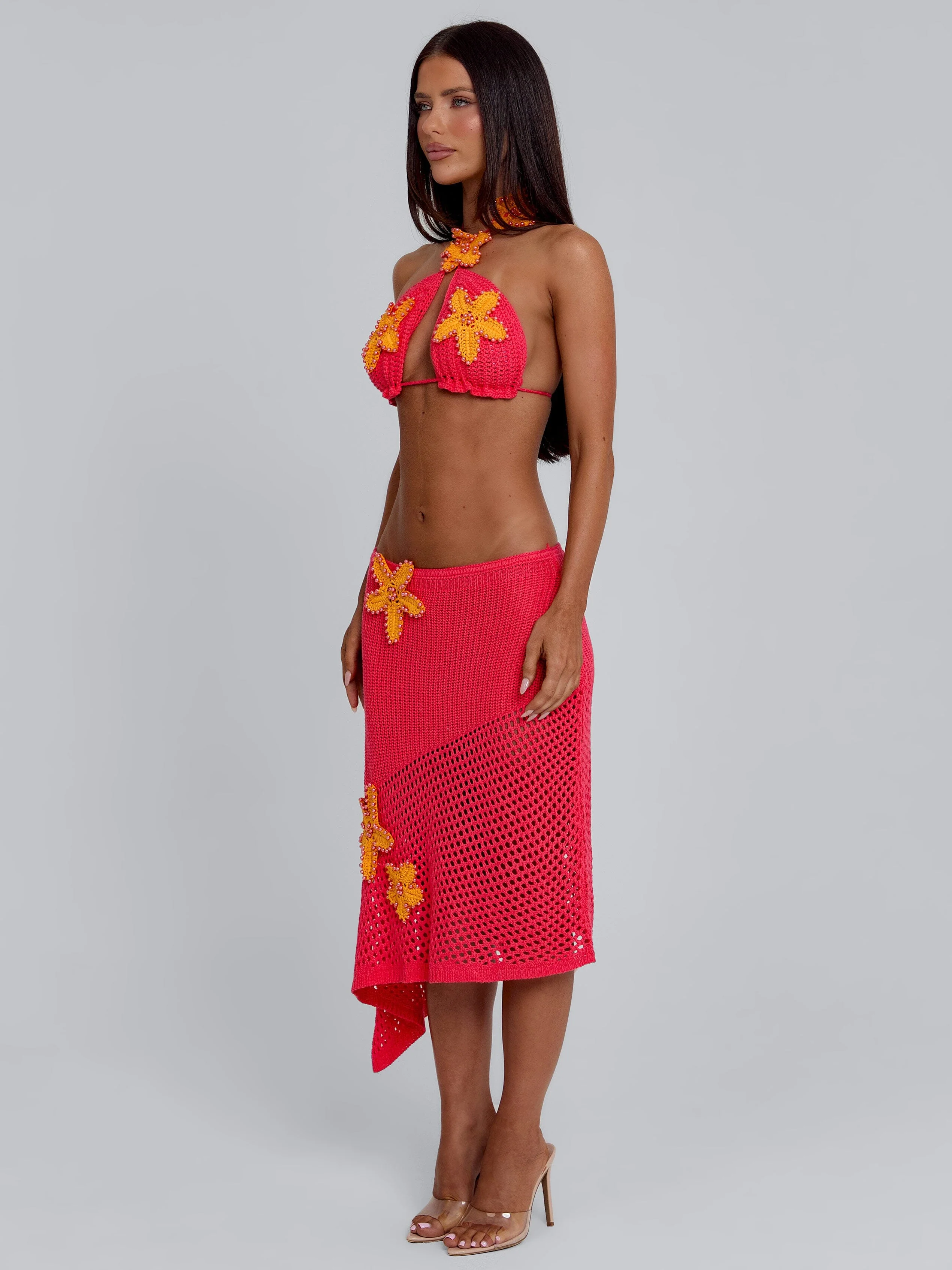NATALIE SKIRT CORAL - Image 5