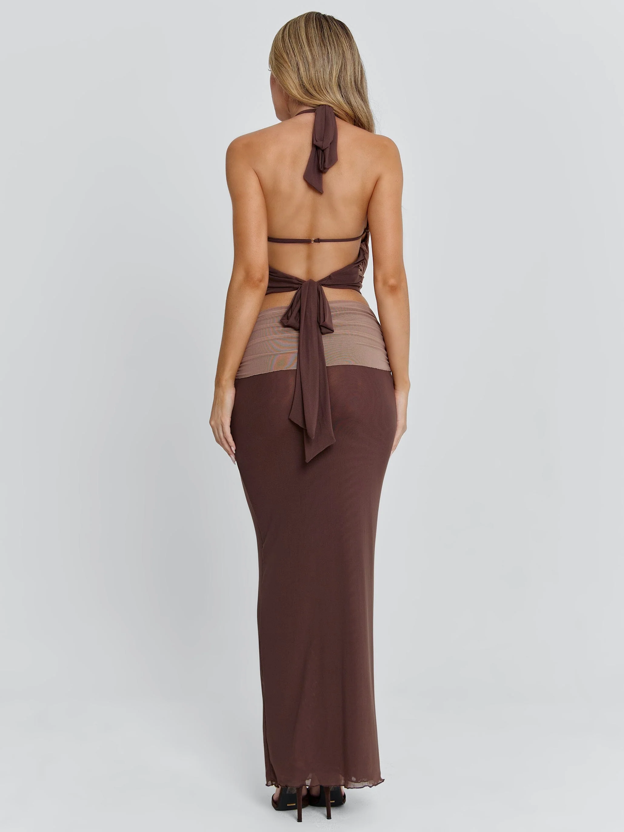 NERINA TOP CHOCOLATE - Image 5