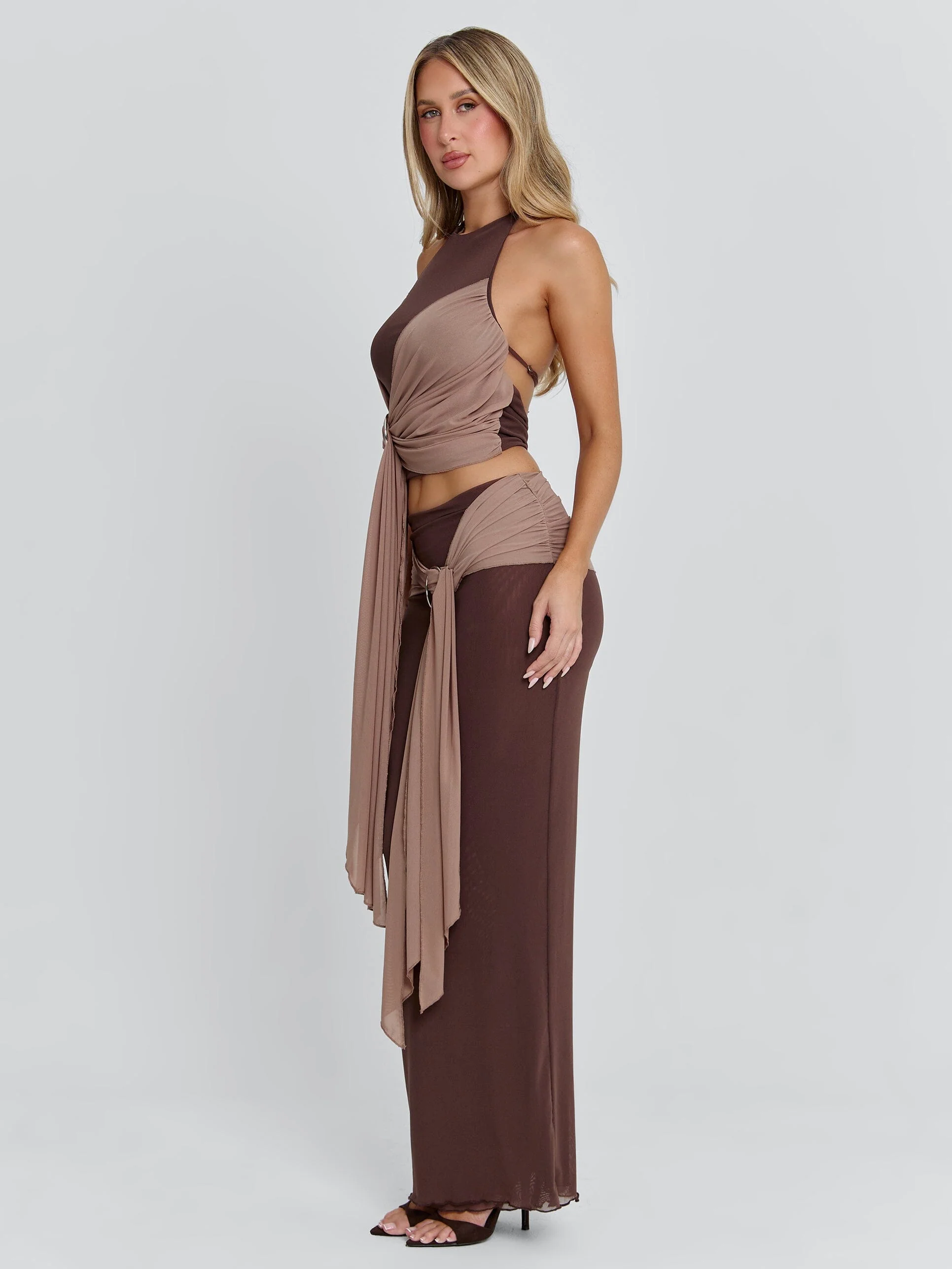 NERINA TOP CHOCOLATE - Image 6