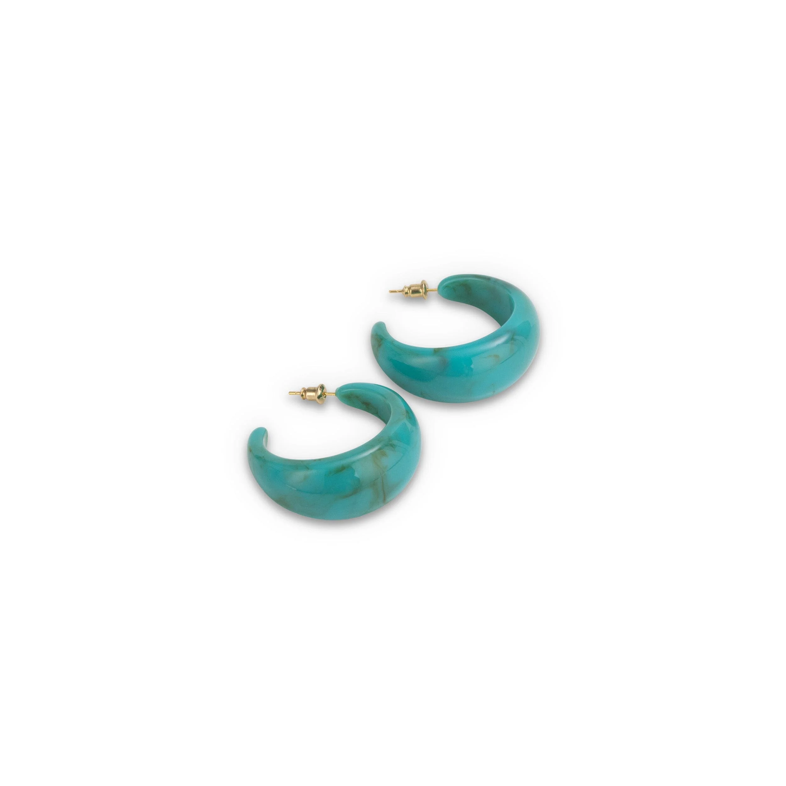 NEVE EARRINGS TURQUOISE - Image 3