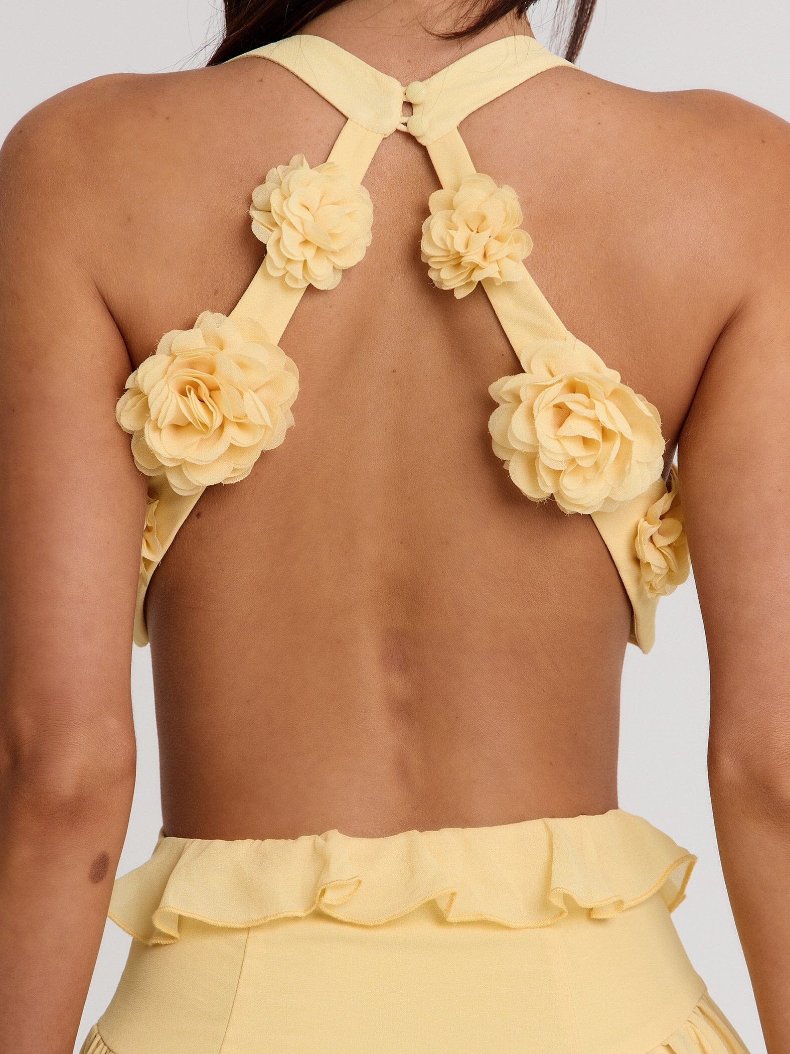 RAELYN MAXI DRESS YELLOW - Image 5