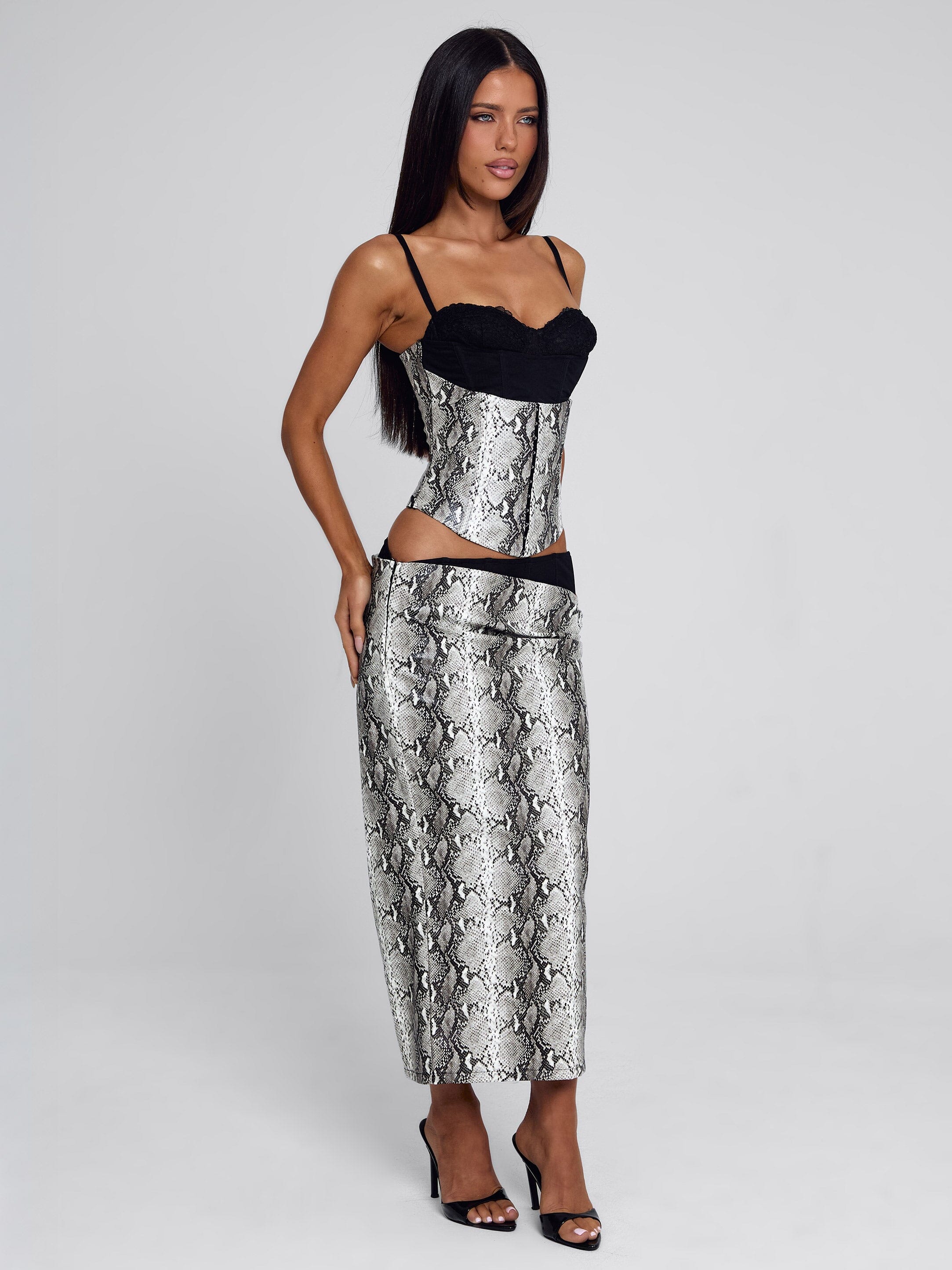 RAVELLE TOP SILVER SNAKE - Image 4
