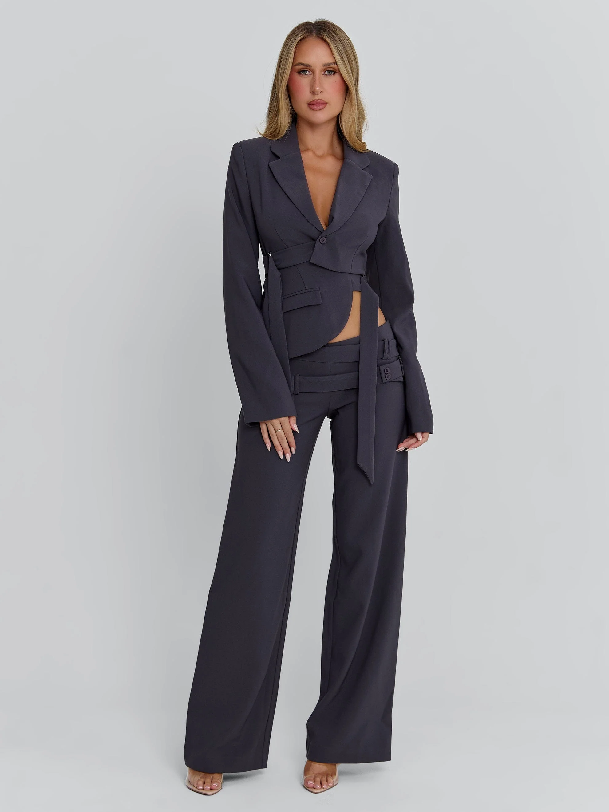 RIVERIA BLAZER CHARCOAL - Image 2
