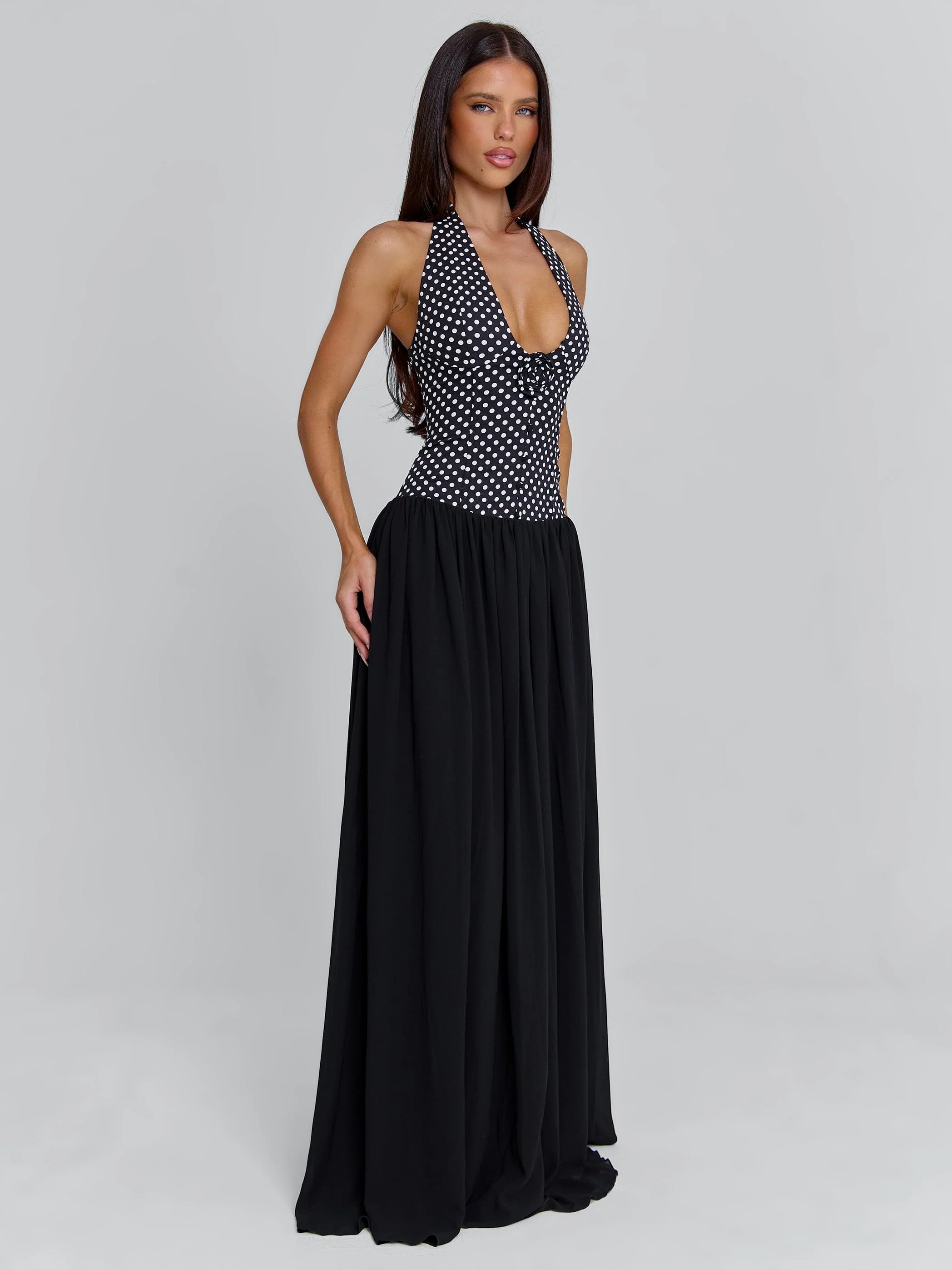 RYLIE MAXI DRESS BLACK - Image 5
