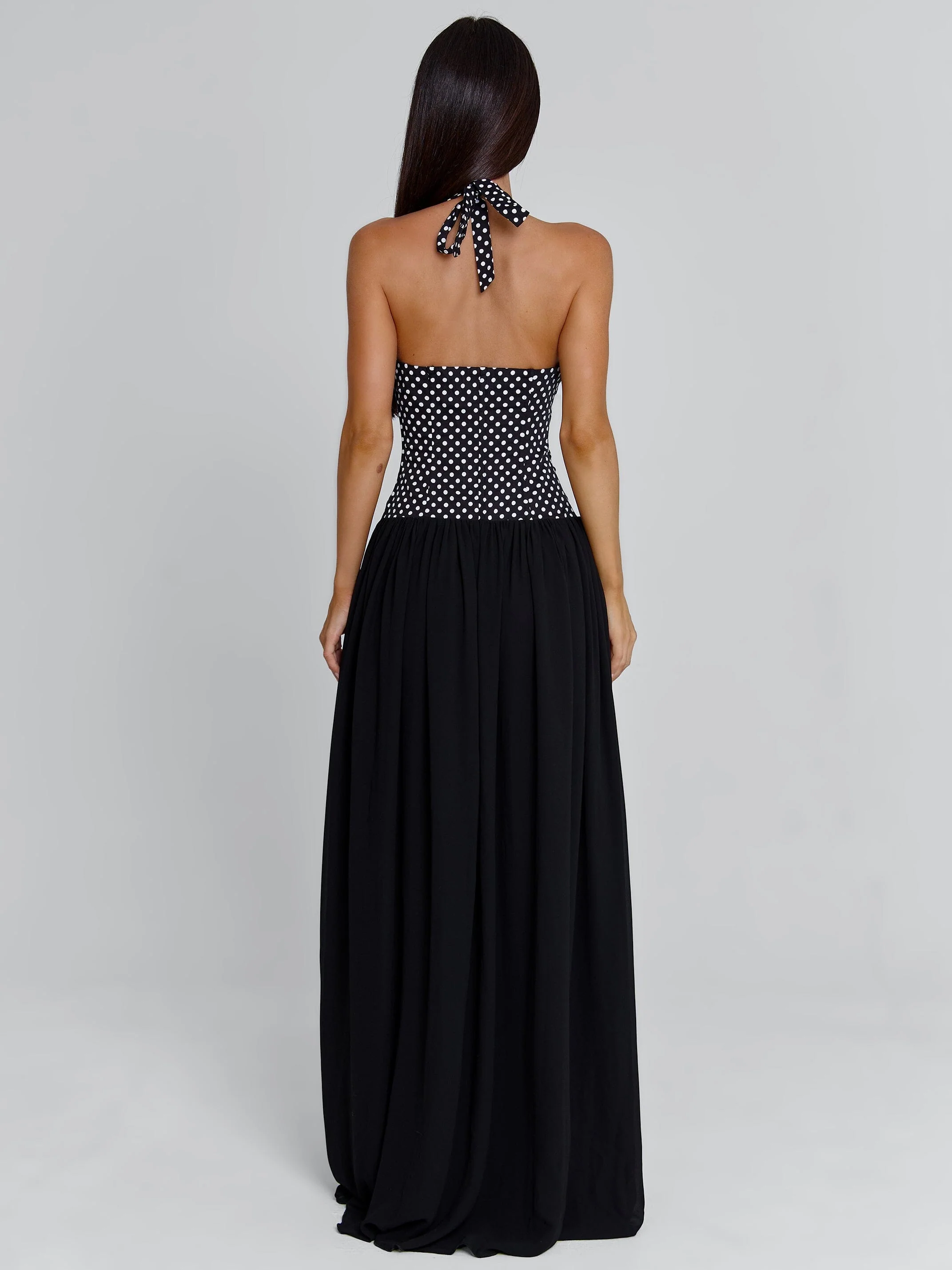 RYLIE MAXI DRESS BLACK - Image 6