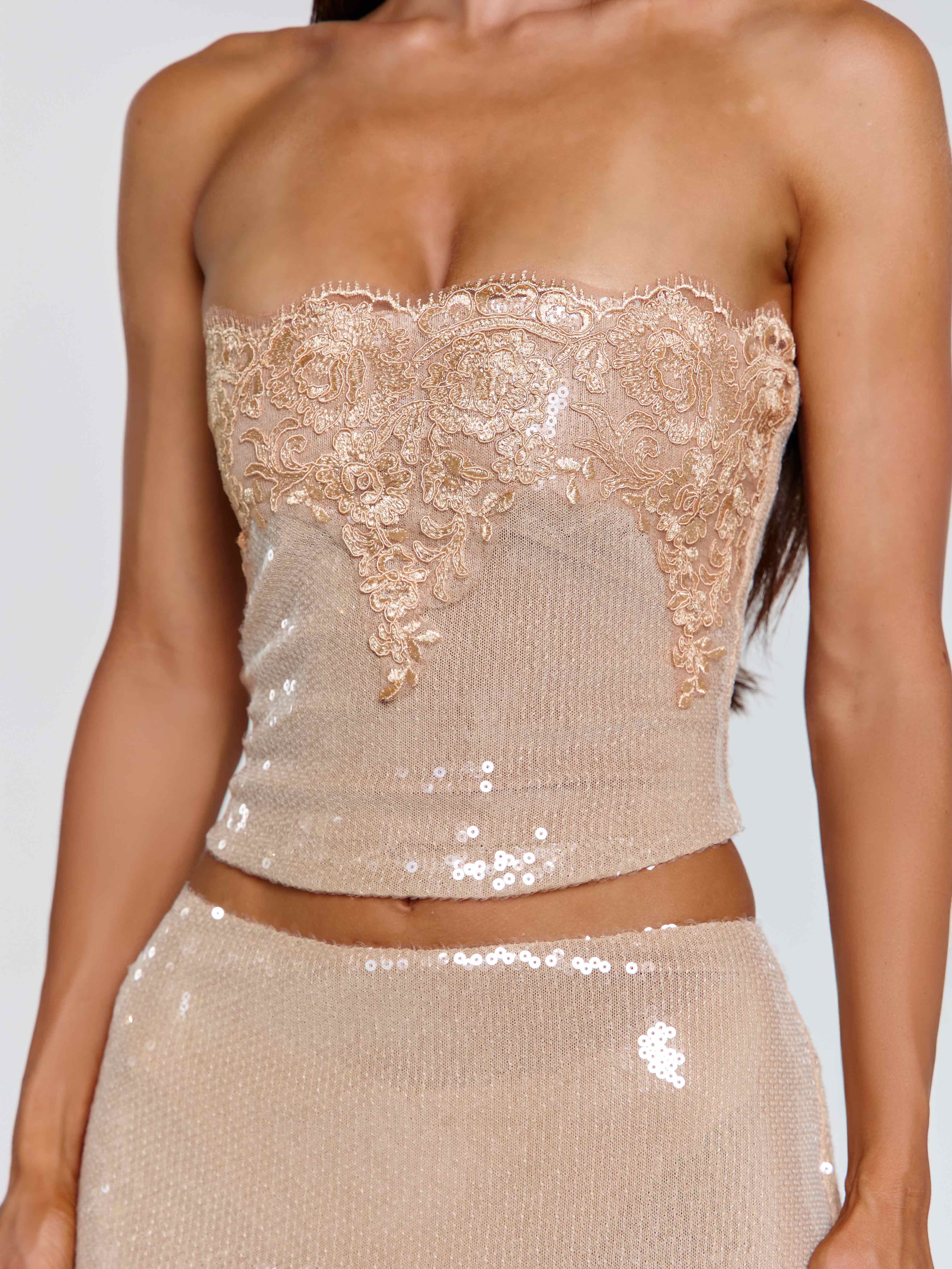 SAELA TOP BEIGE - Image 2