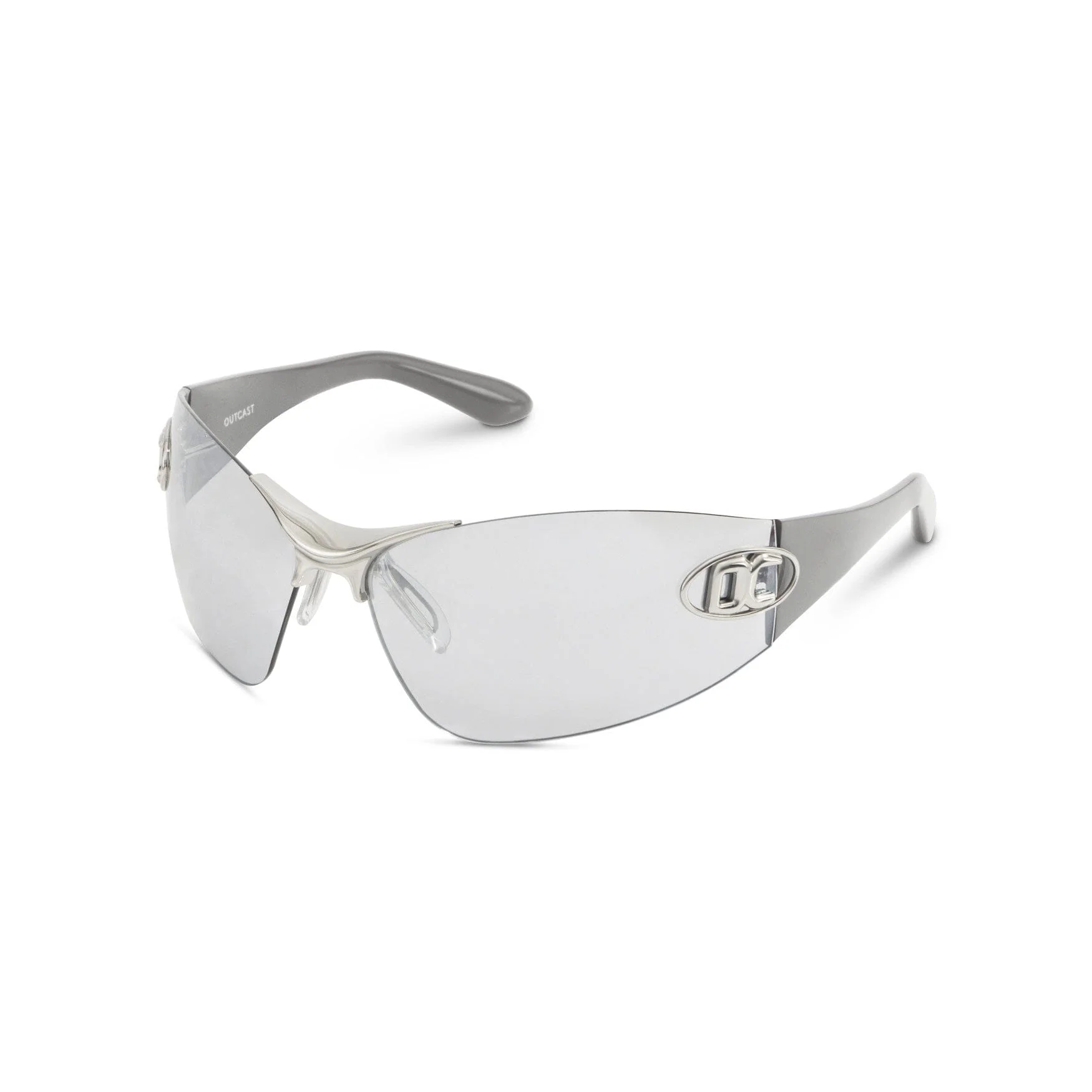 SIGNATURE FRAMELESS SUNGLASSES SILVER - Image 4