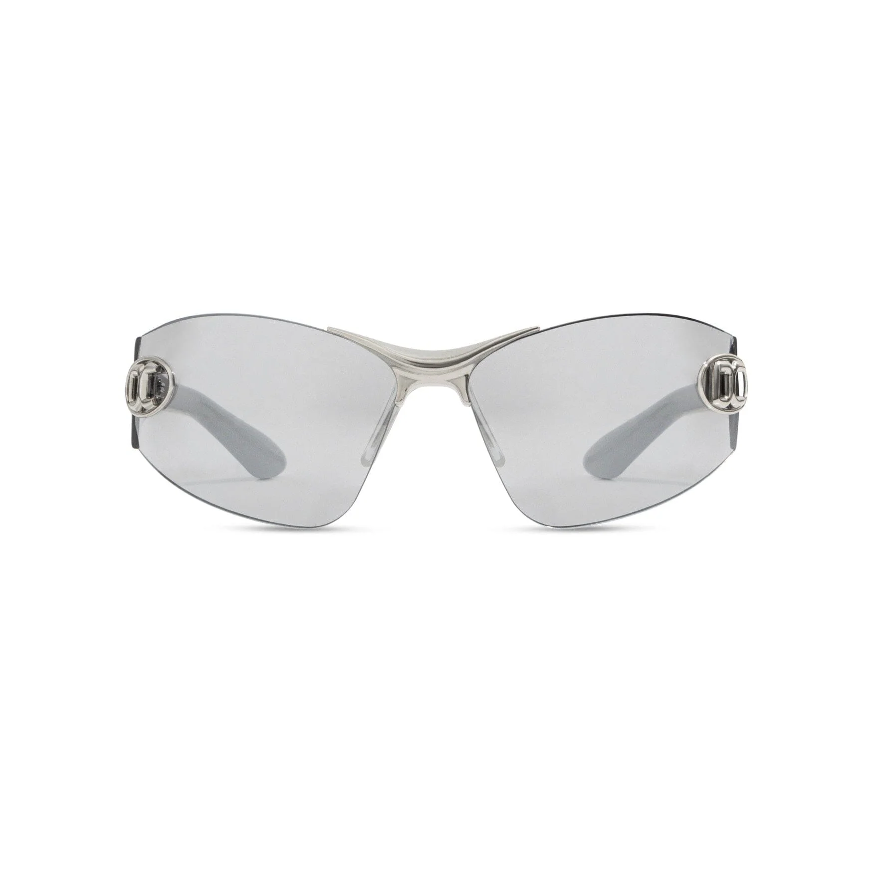 SIGNATURE FRAMELESS SUNGLASSES SILVER - Image 5