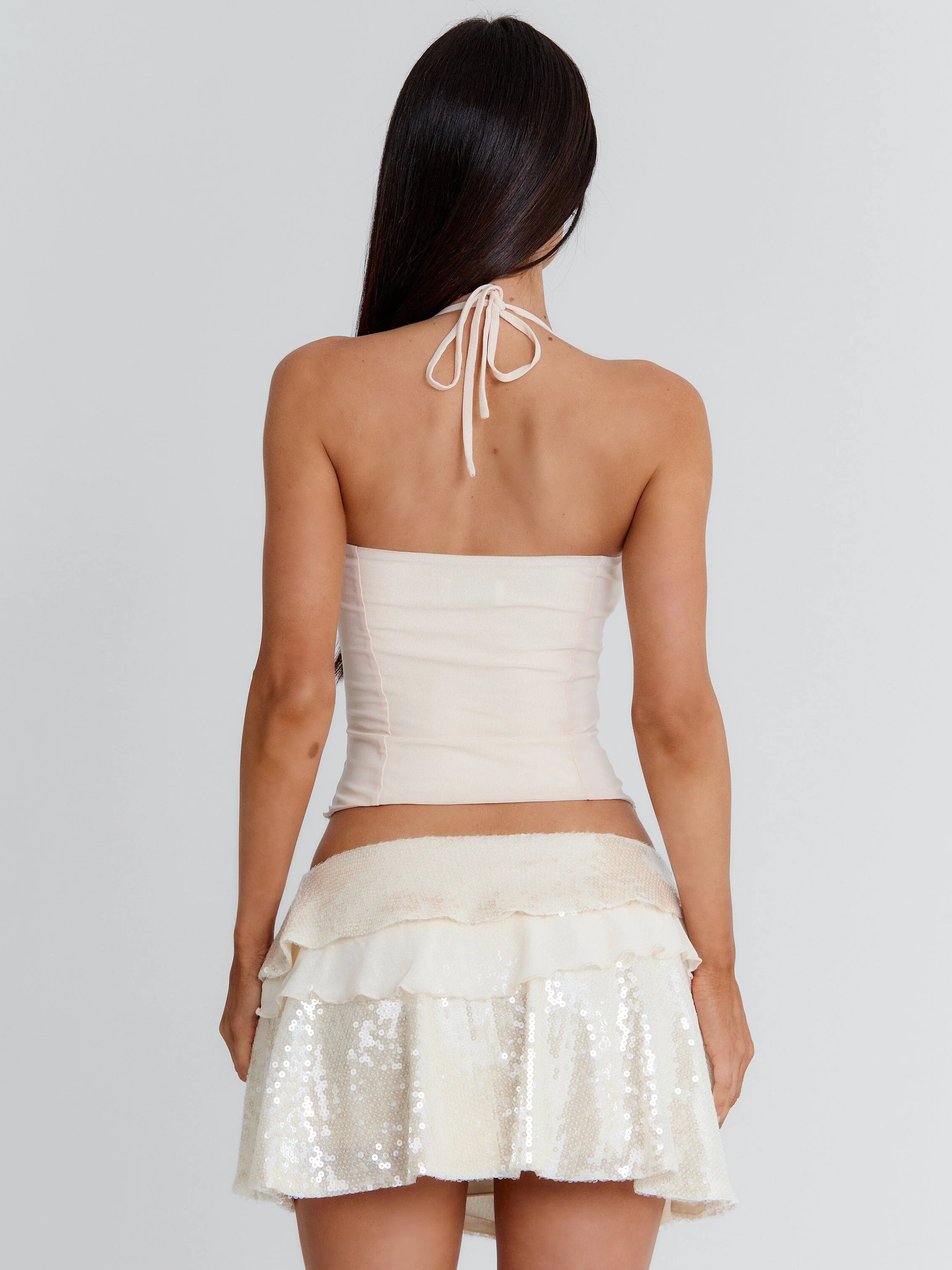 SONYA CORSET TOP IVORY - Image 8