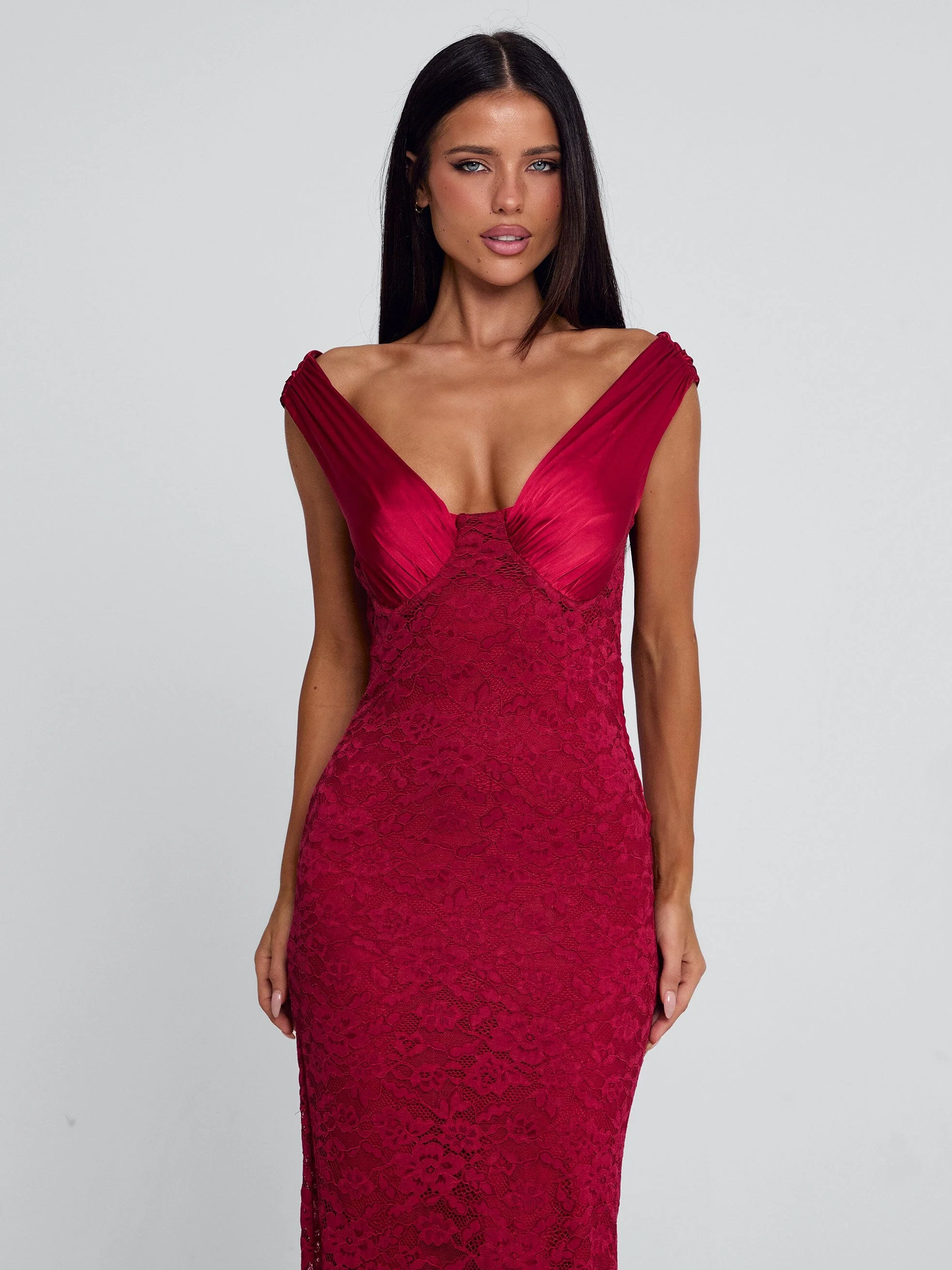 SYLORA MAXI DRESS RED - Image 4