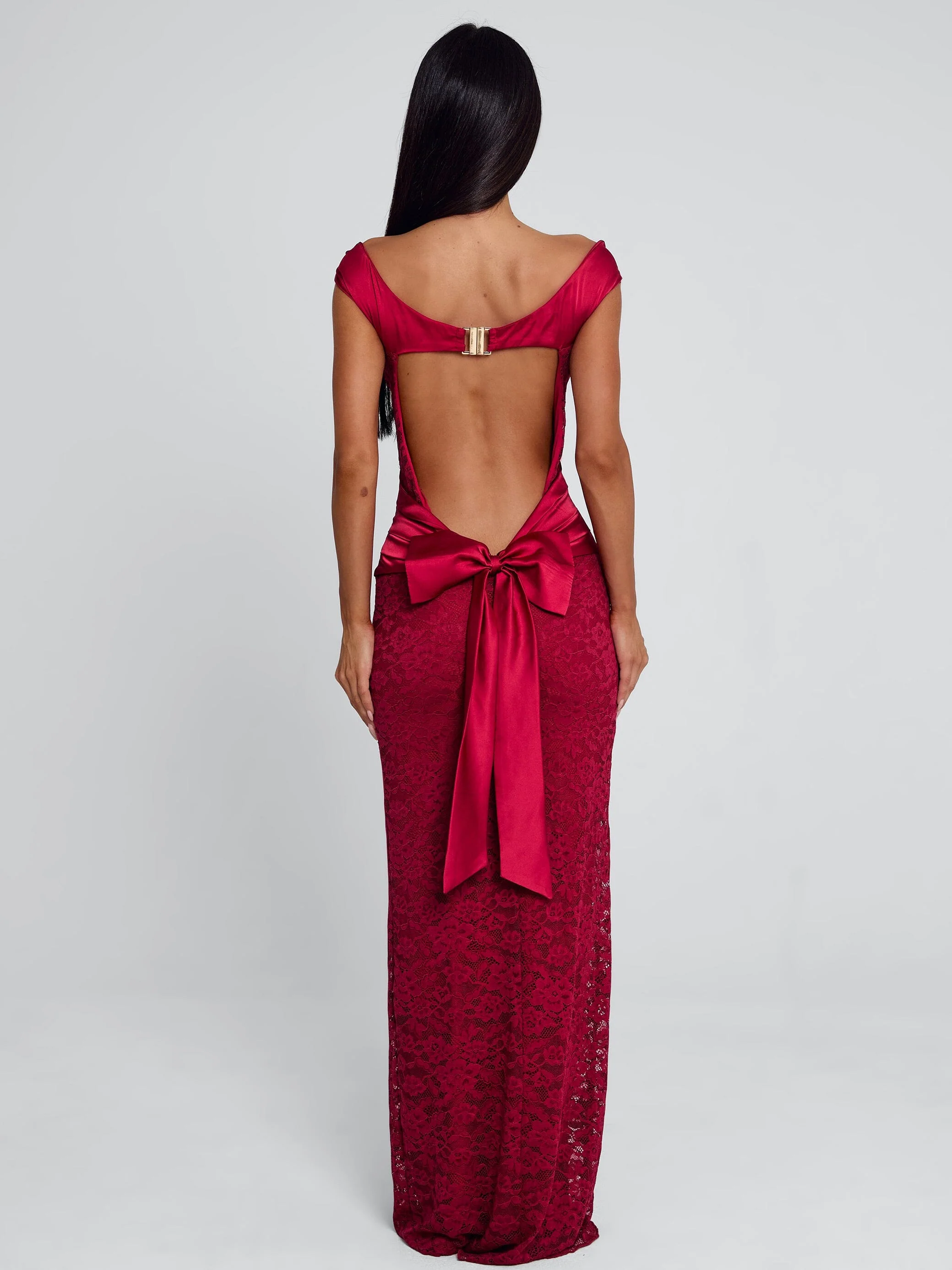 SYLORA MAXI DRESS RED - Image 5