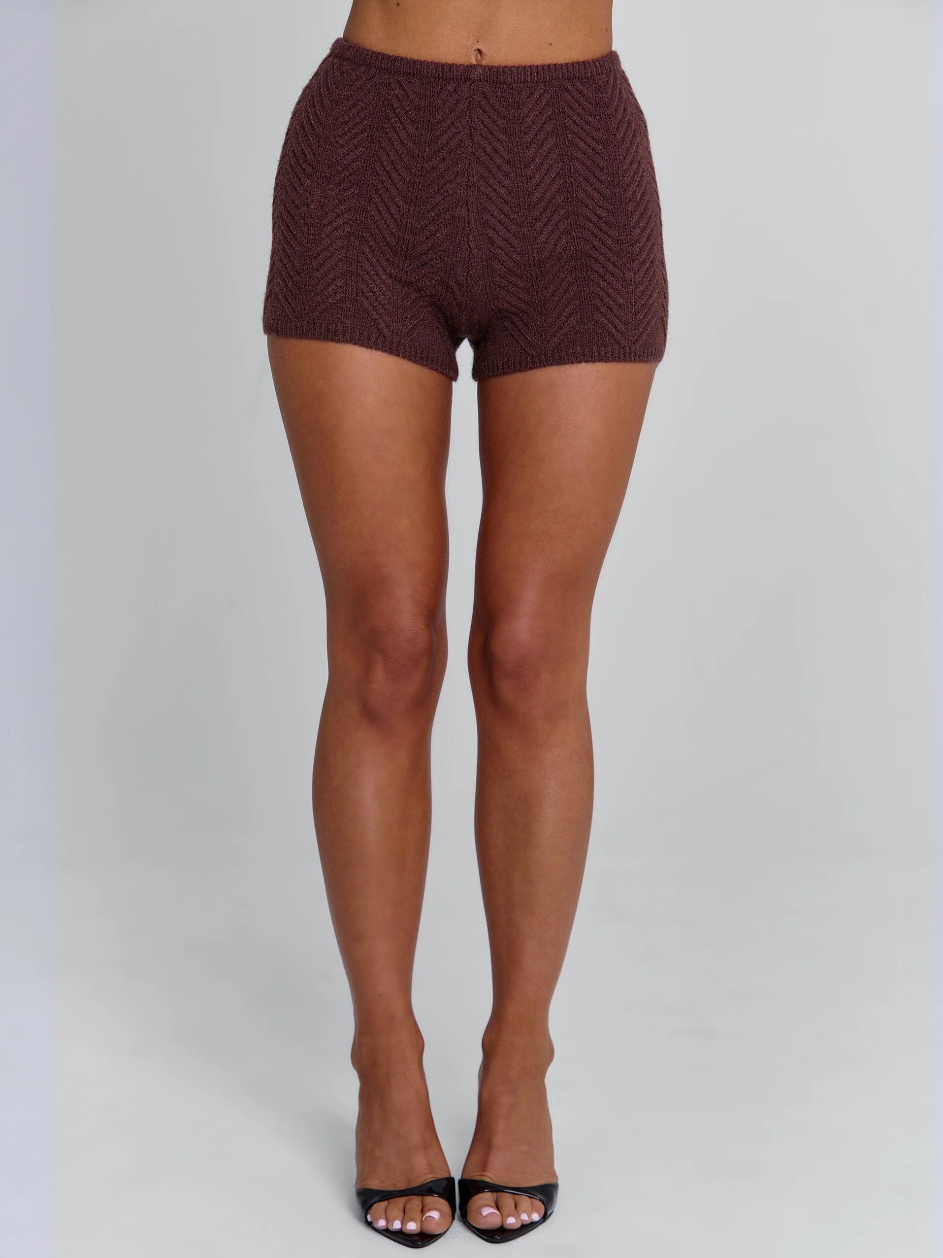 VELMA SHORTS CHOCOLATE - Image 3