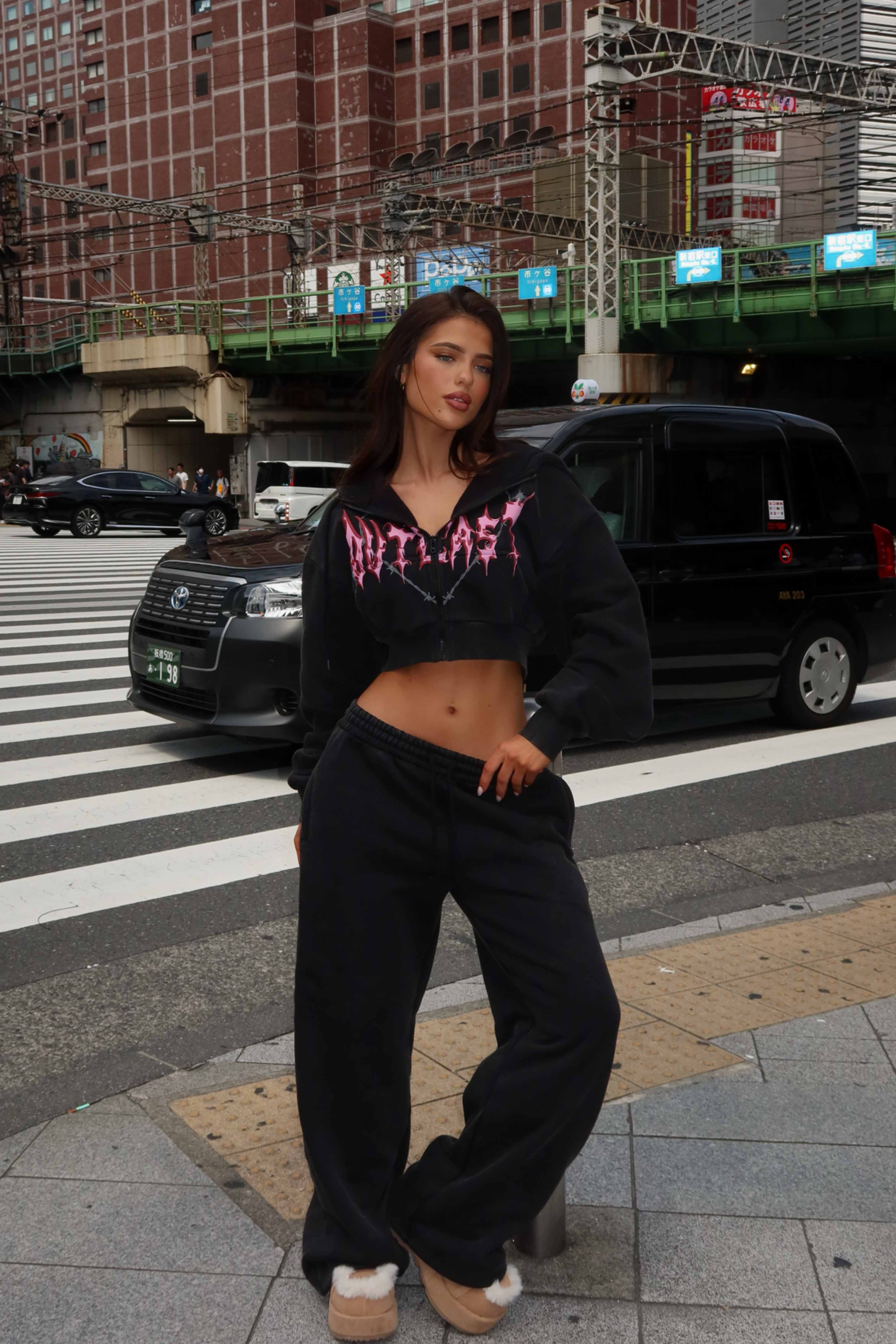 NYA SWEATPANT WASHED BLACK - Image 9