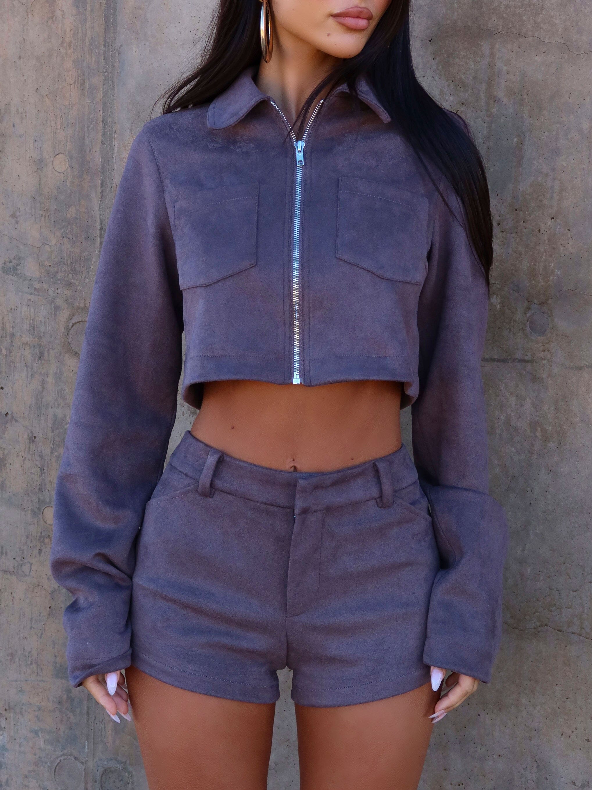 ZIE JACKET DEEPEST MAUVE - Image 2